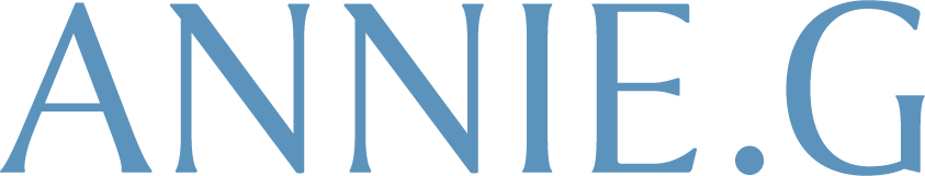 A logo of "Annie G"