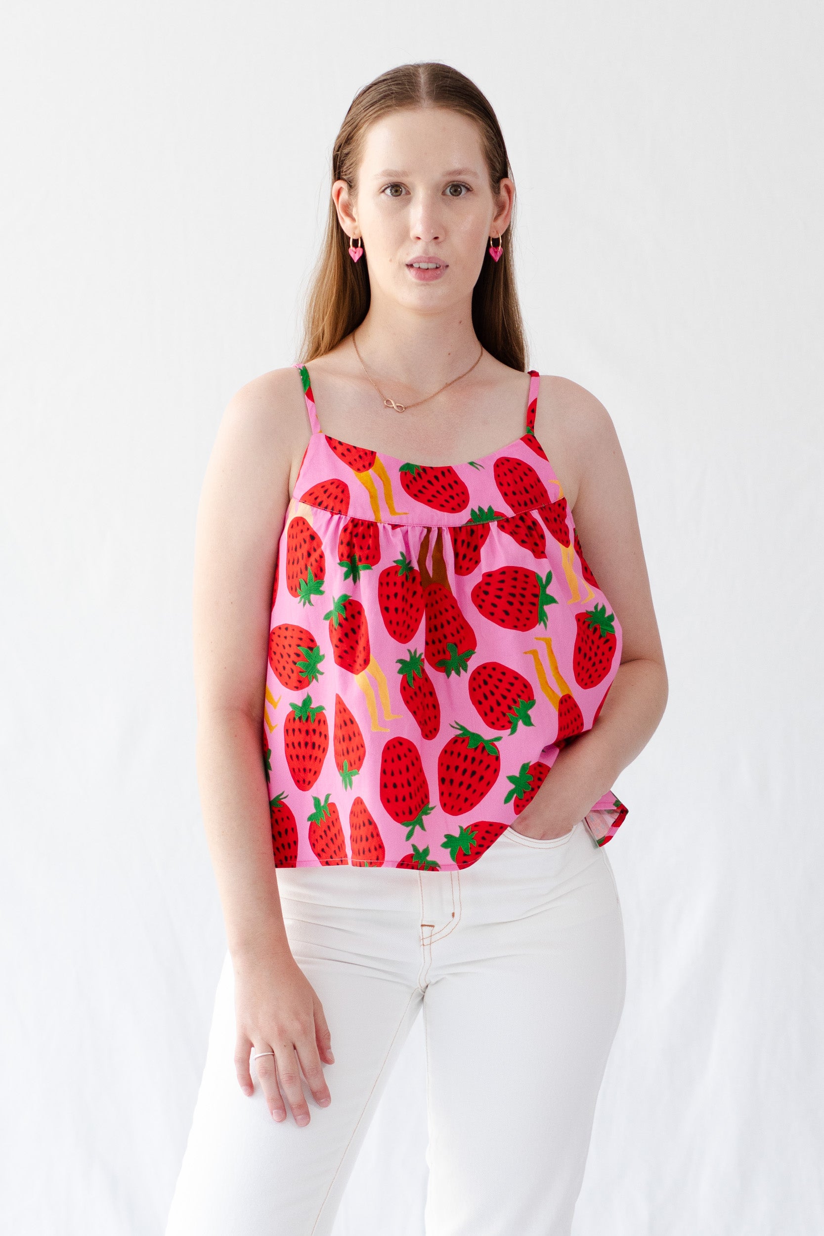 Ariel Cami Top - Cotton