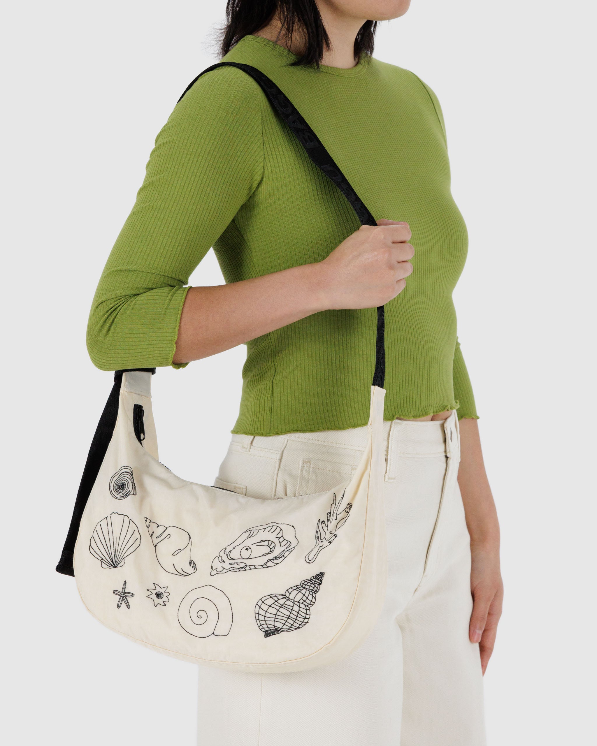 Baggu Medium Nylon Crescent Bag
