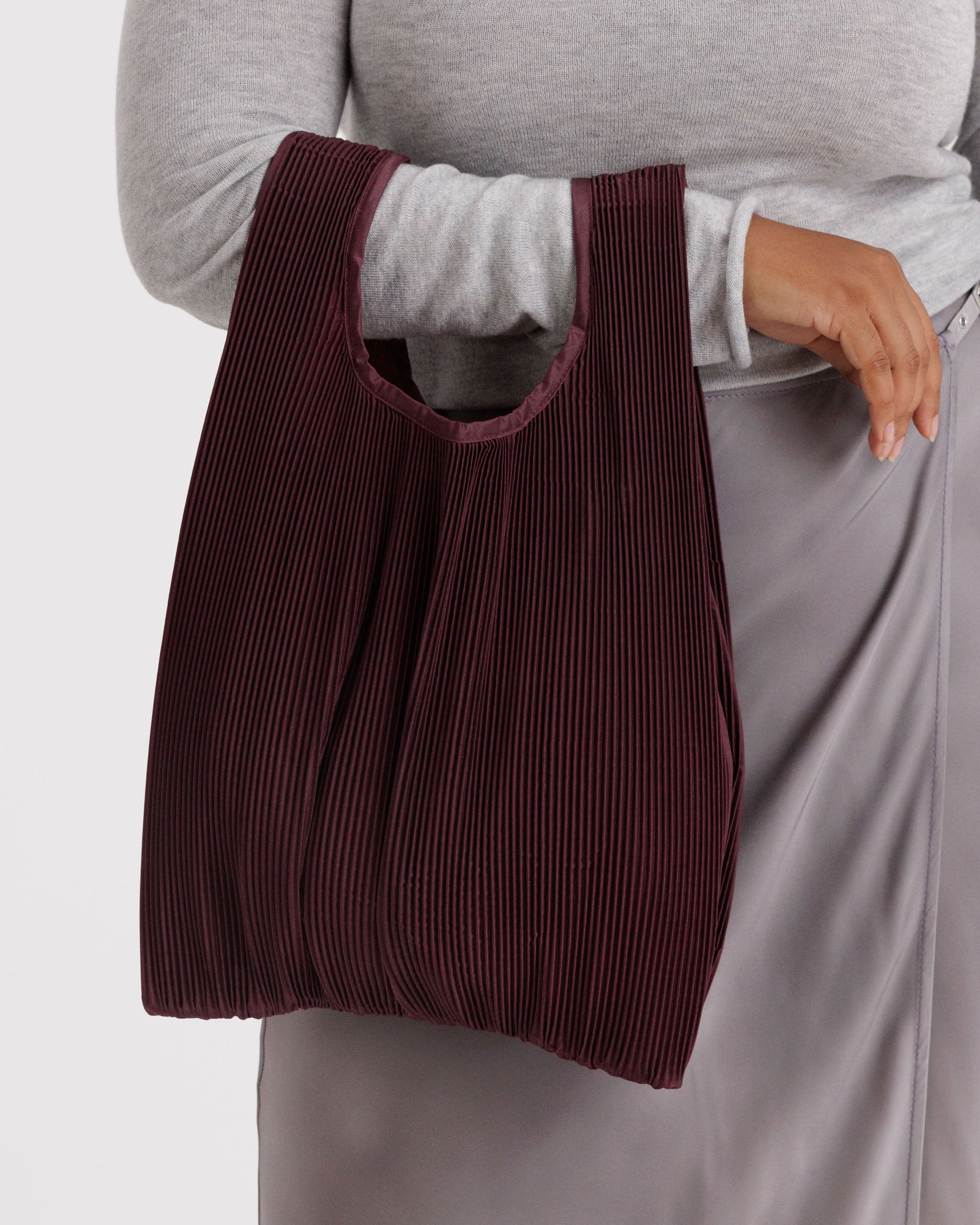 Baggu Pleated Baggu Reusable Tote Bag
