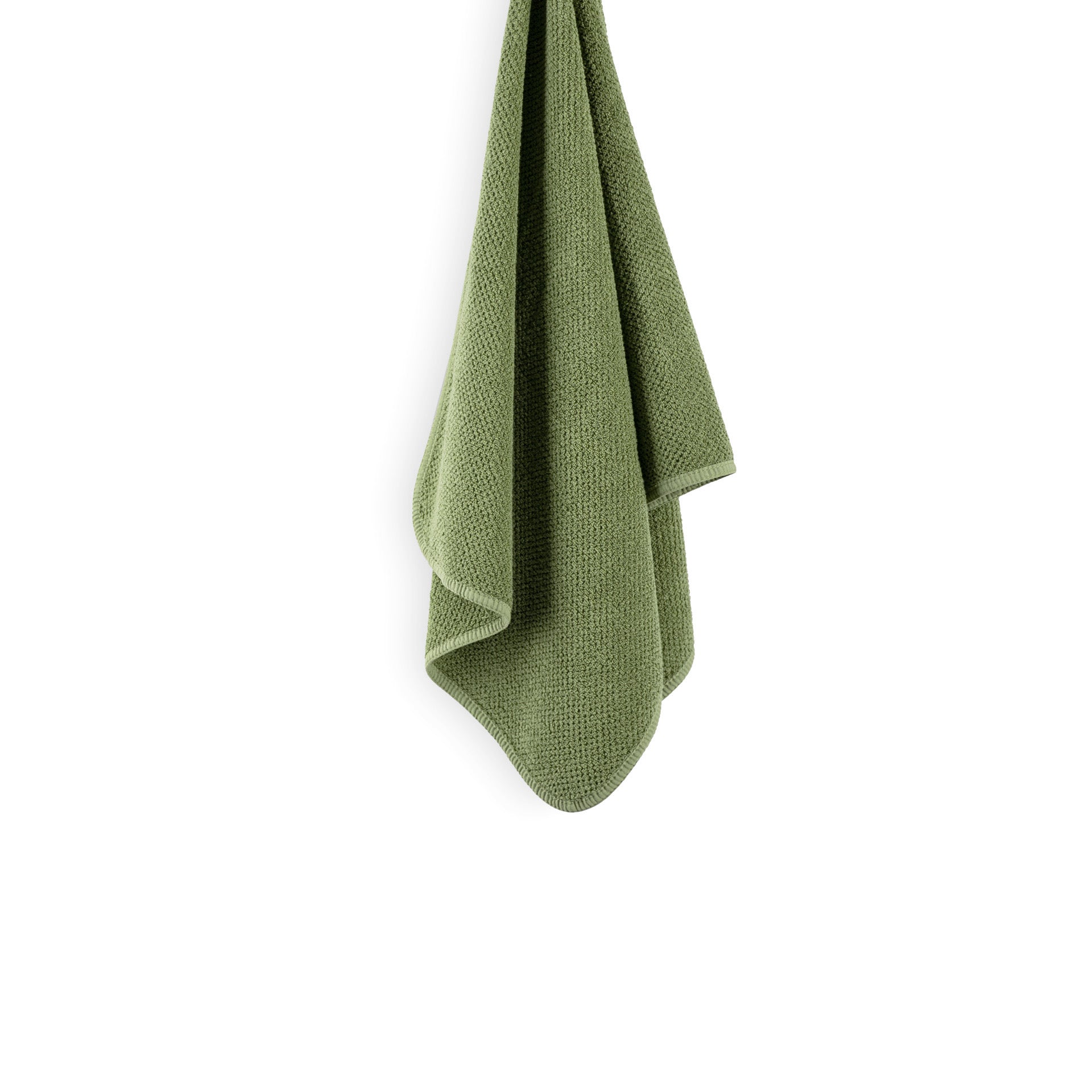 Jade coloured AG Waffle Sports Towel - ANNIE.G