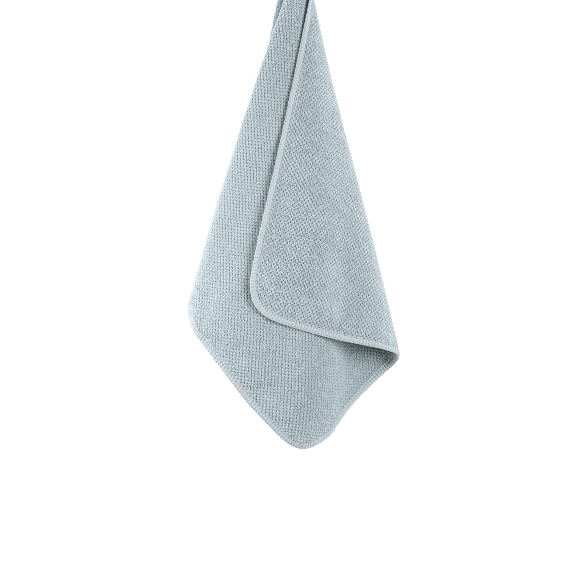 AG Waffle Sports Towel in sea mist hanging on loop- ANNIE.G