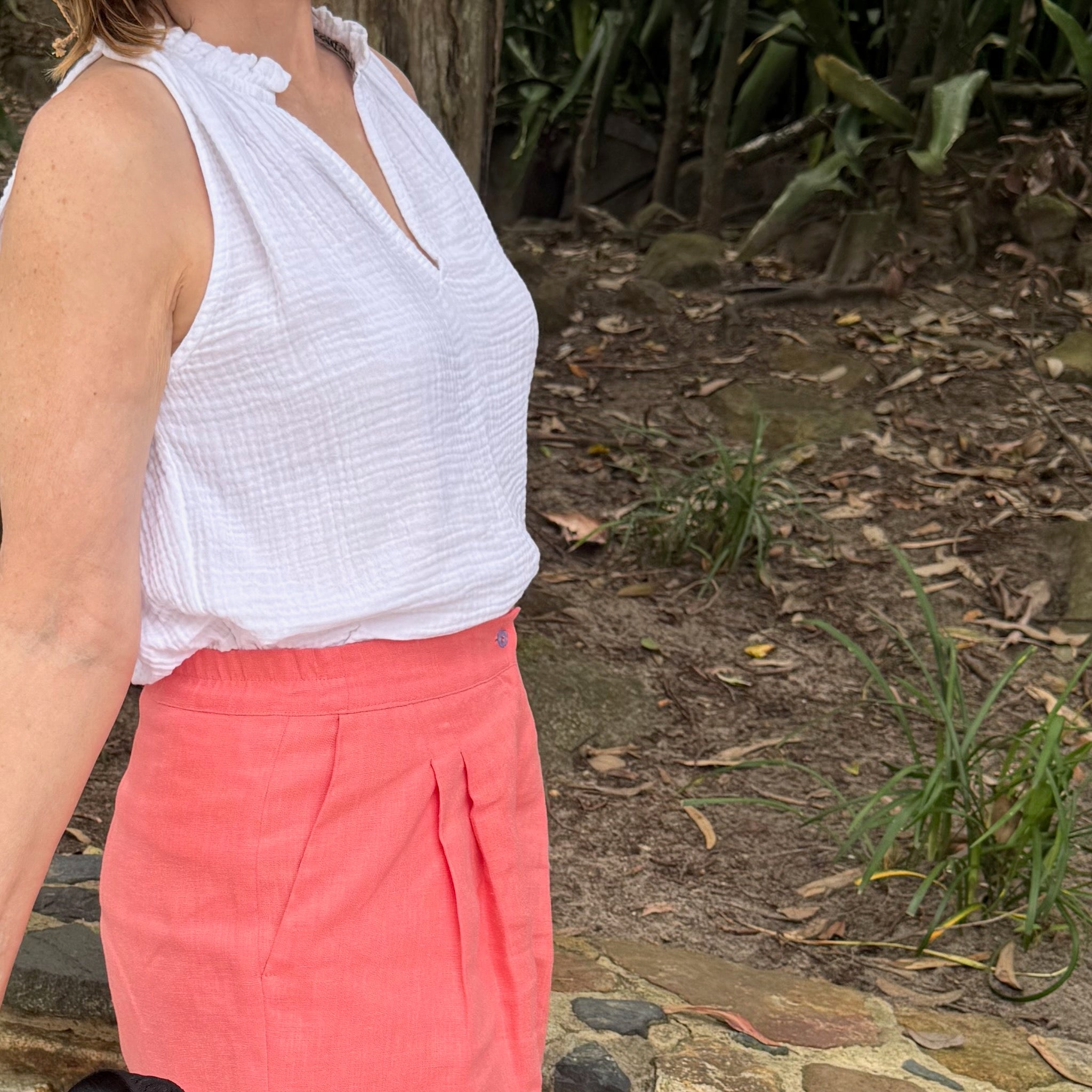 Alice Cotton Gauze Tank - ANNIE.G