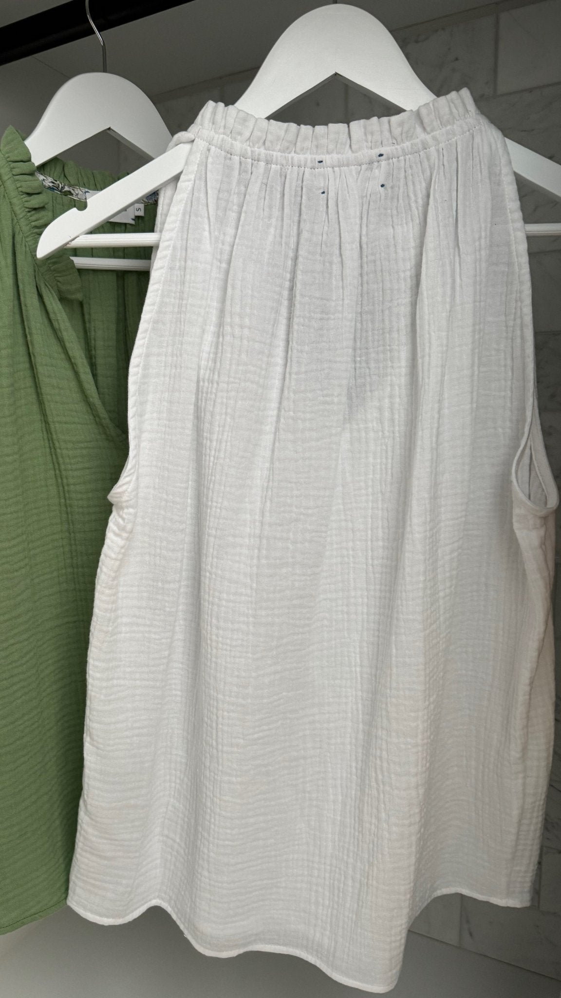 Alice Cotton Gauze Tank - ANNIE.G