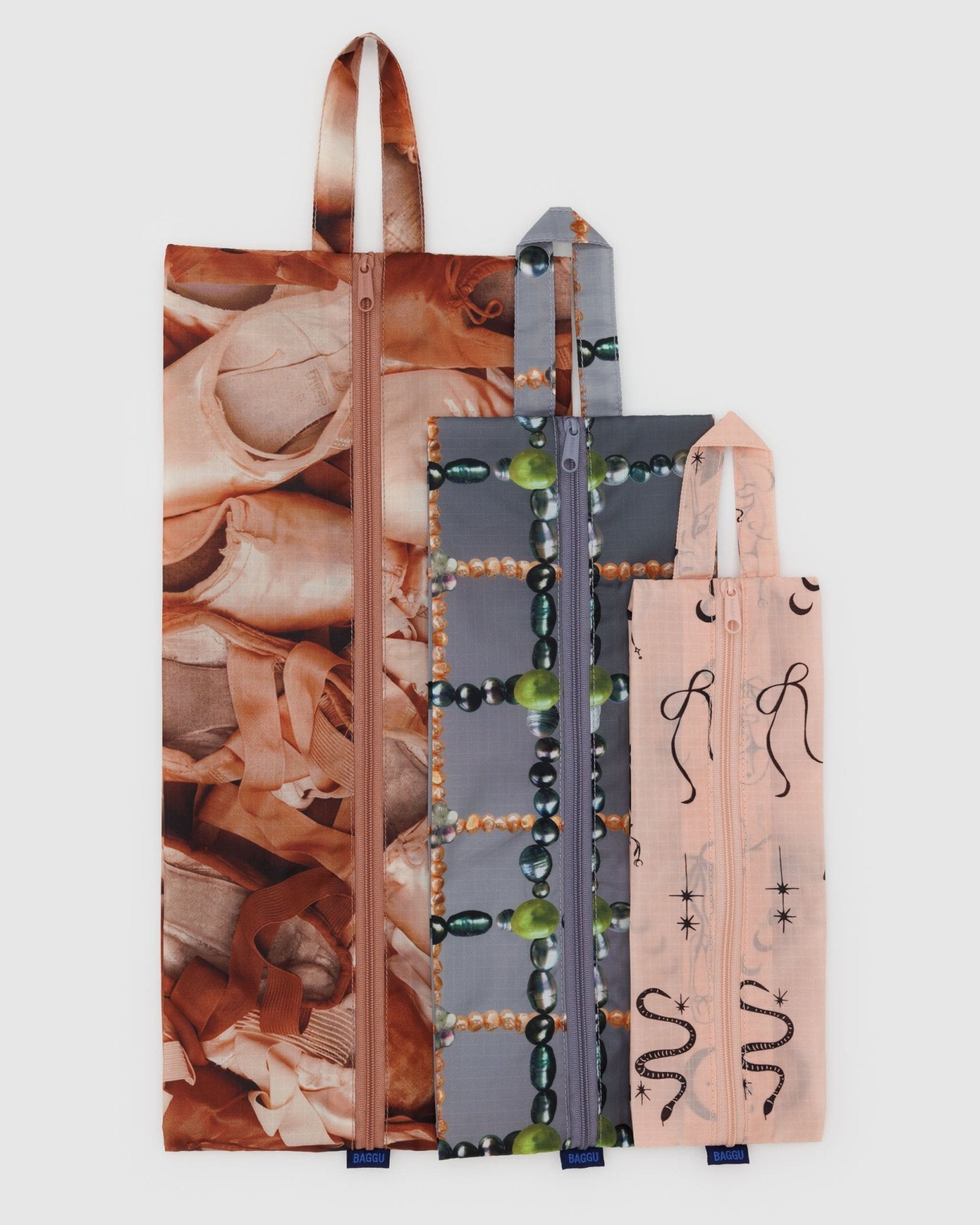 Flatlay of Baggu 3D Zip Set - ANNIE.G