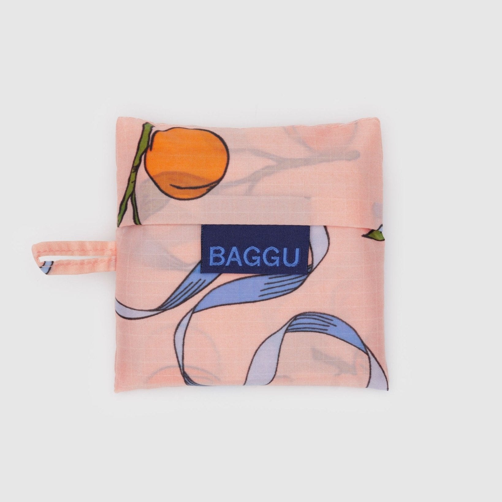 Light orange tonal pouch for get ready with me Baggu Baby Baggu Reusable Shopping Bag - ANNIE.G