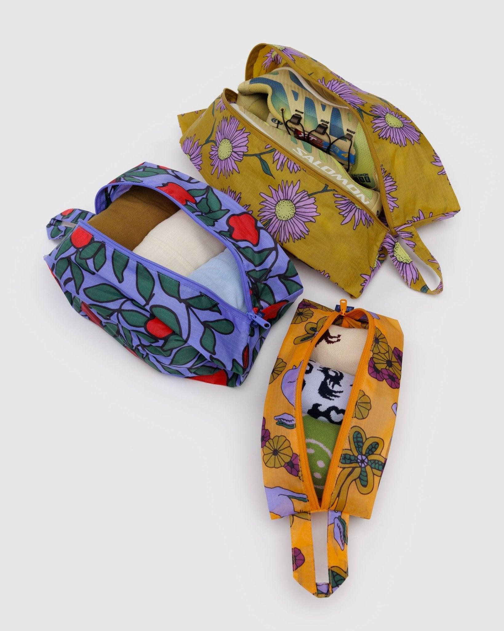 Baggu 3D Zip SetNight Orchard2