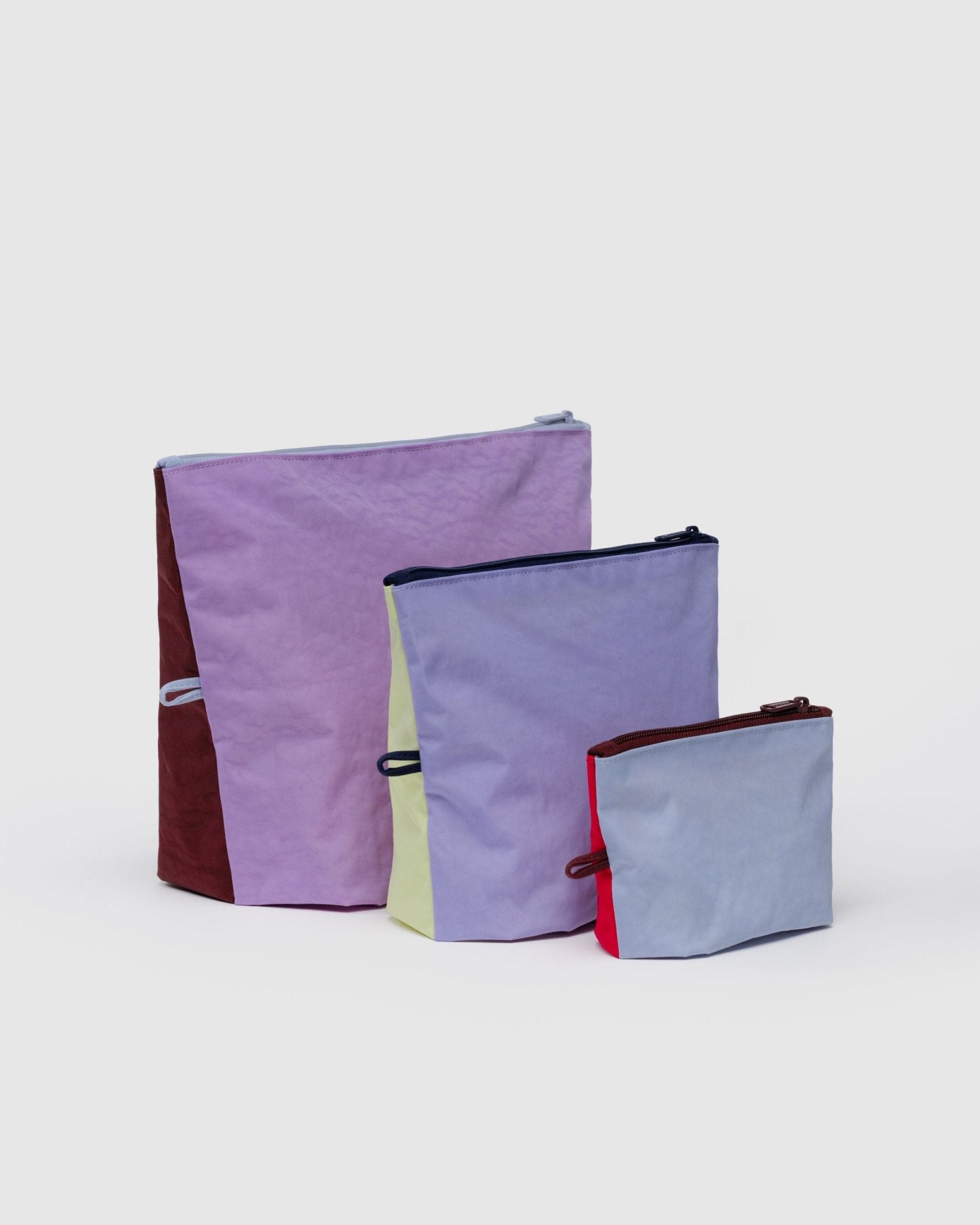 Baggu Go Pouch SetKaleidoscope Mix1