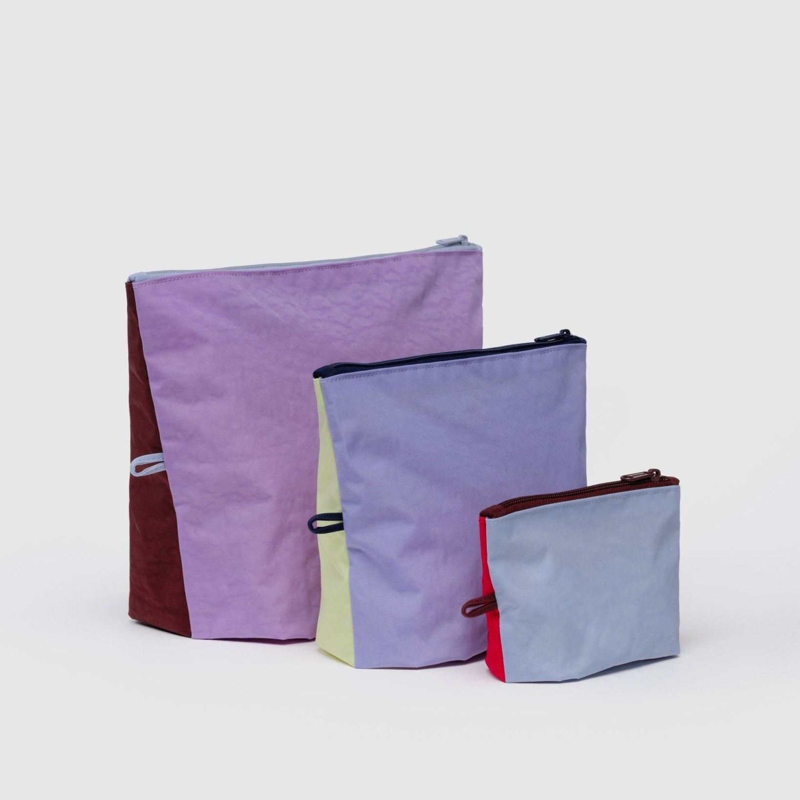 Baggu Go Pouch SetKaleidoscope Mix1