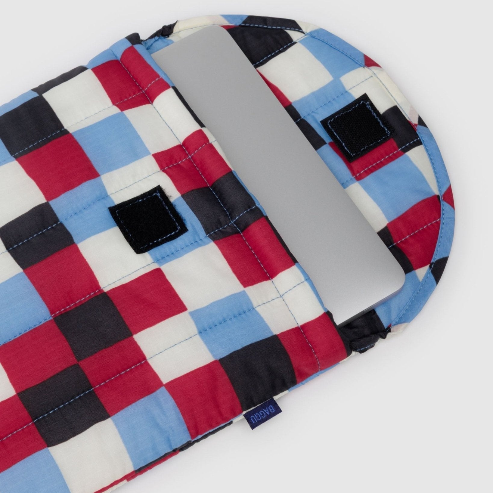 Baggu Puffy Laptop Sleeve 13"/14"Painted Check7