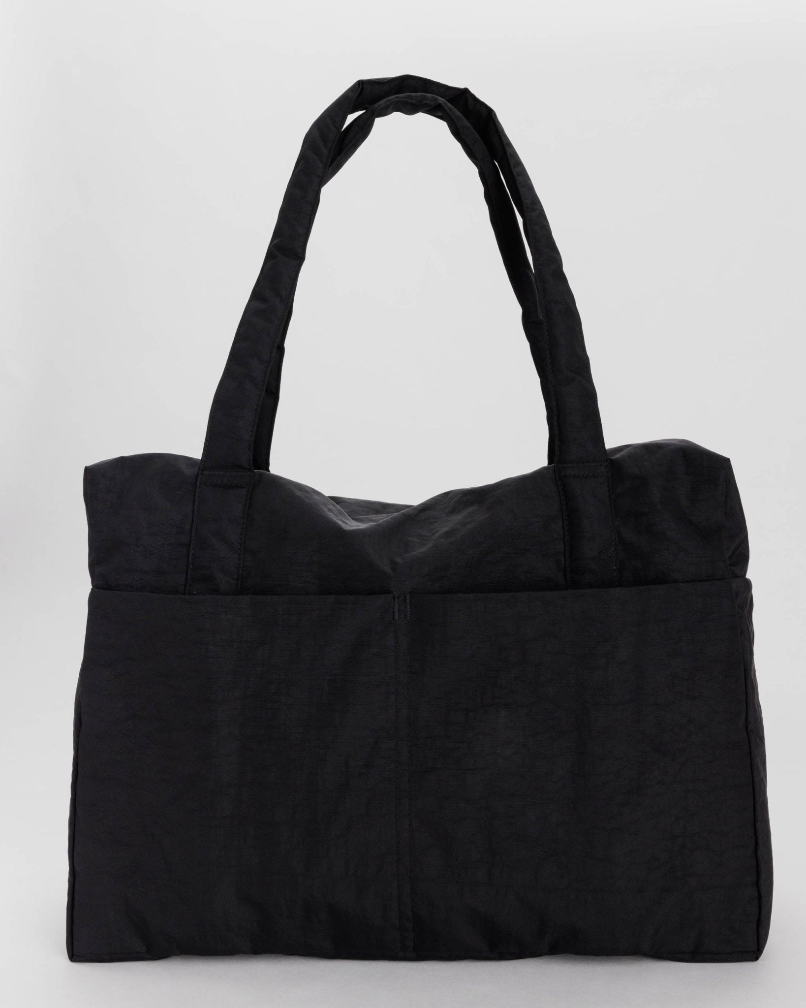 Solid black Baggu Cloud Carry On - ANNIE.G
