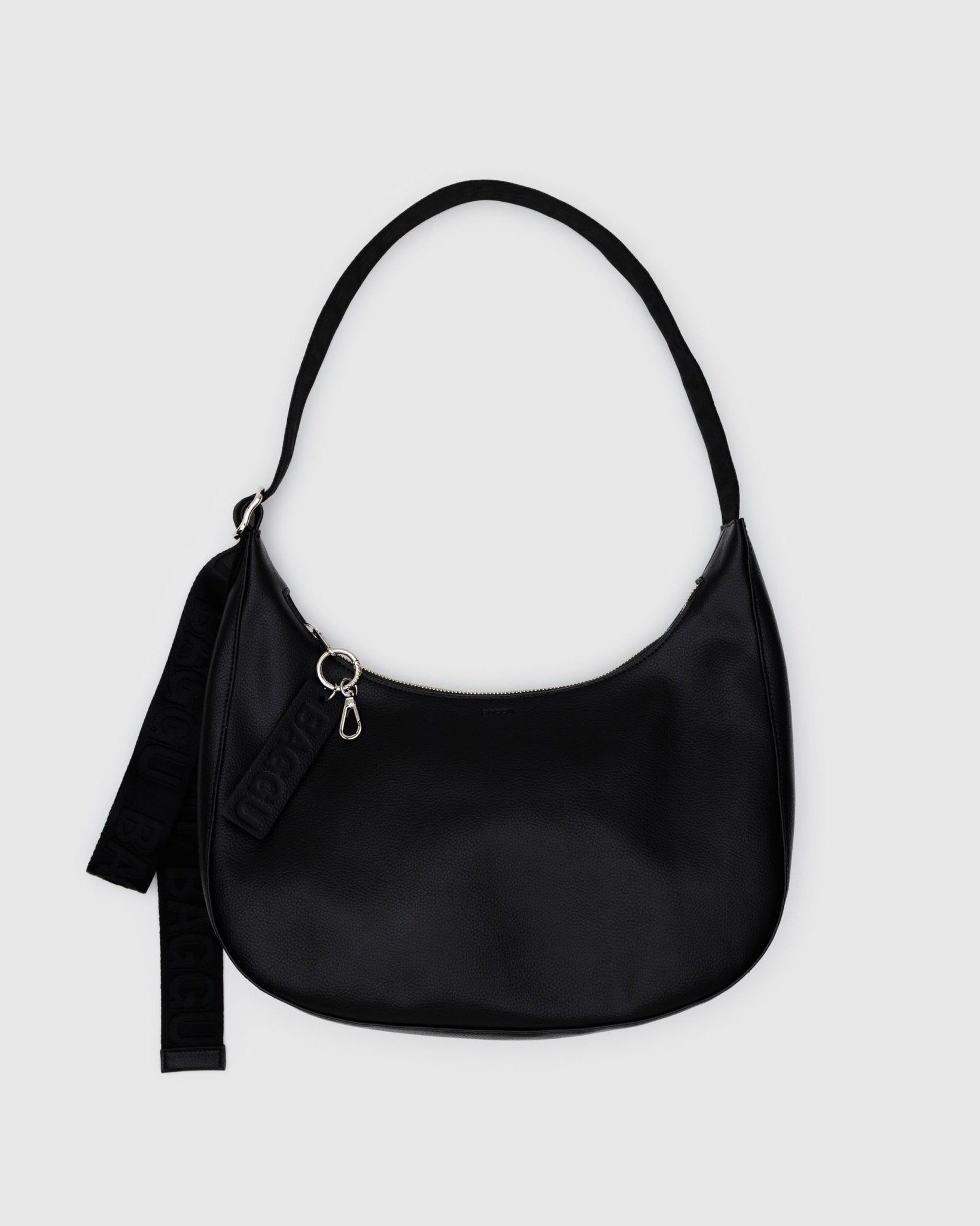 Baggu Medium Recycled Leather Crescent Bag - ANNIE.G