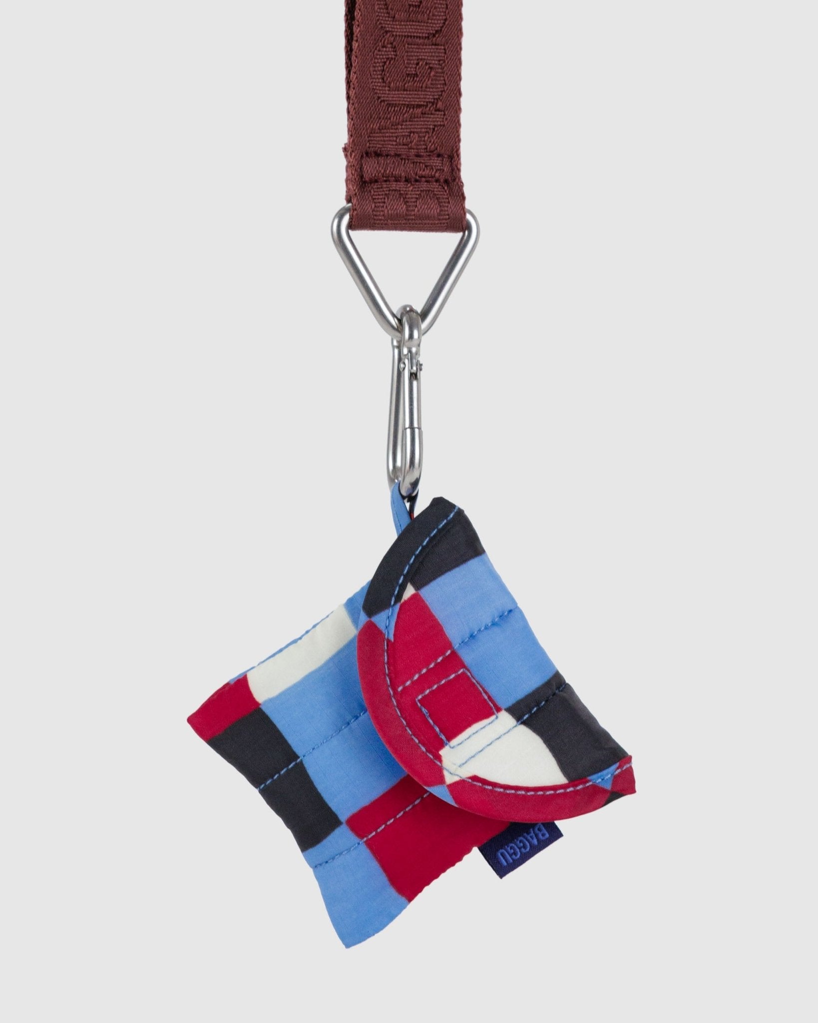 Baggu Puffy Earbuds CasePainted Check6