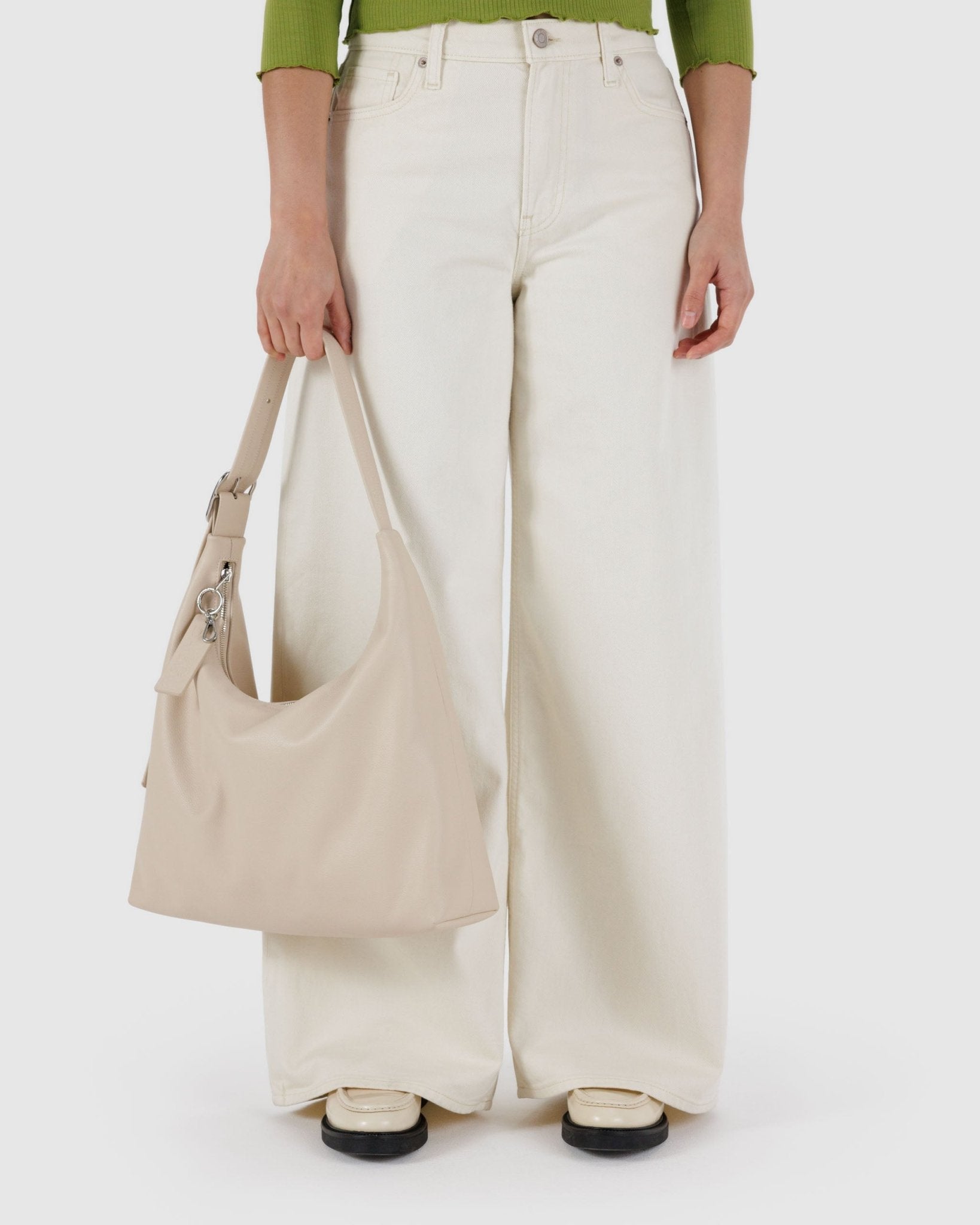 Baggu Recycled Leather Shoulder Bag - ANNIE.G