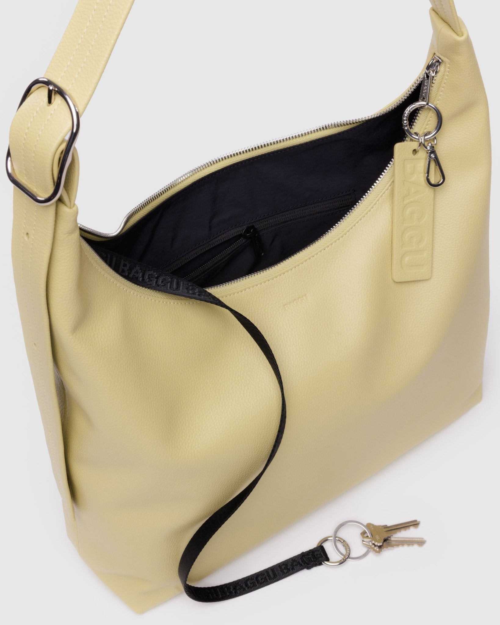 Baggu Recycled Leather Shoulder Bag - ANNIE.G
