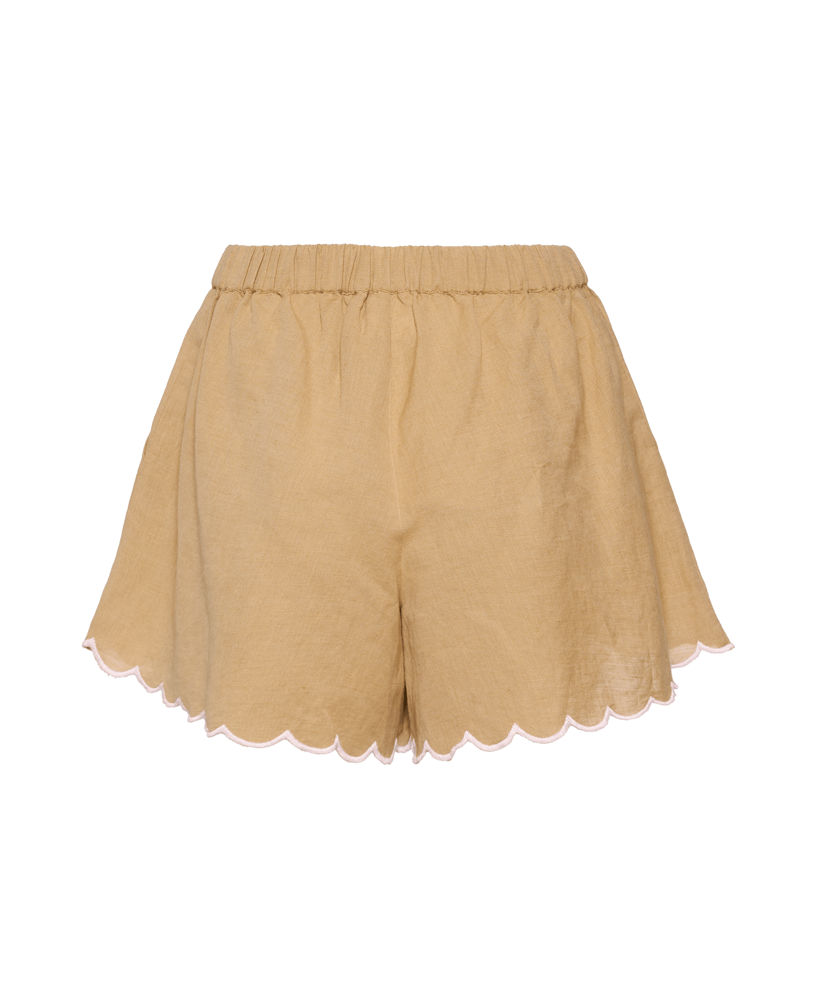 Belma Shorts in Light Hazel - ANNIE.G