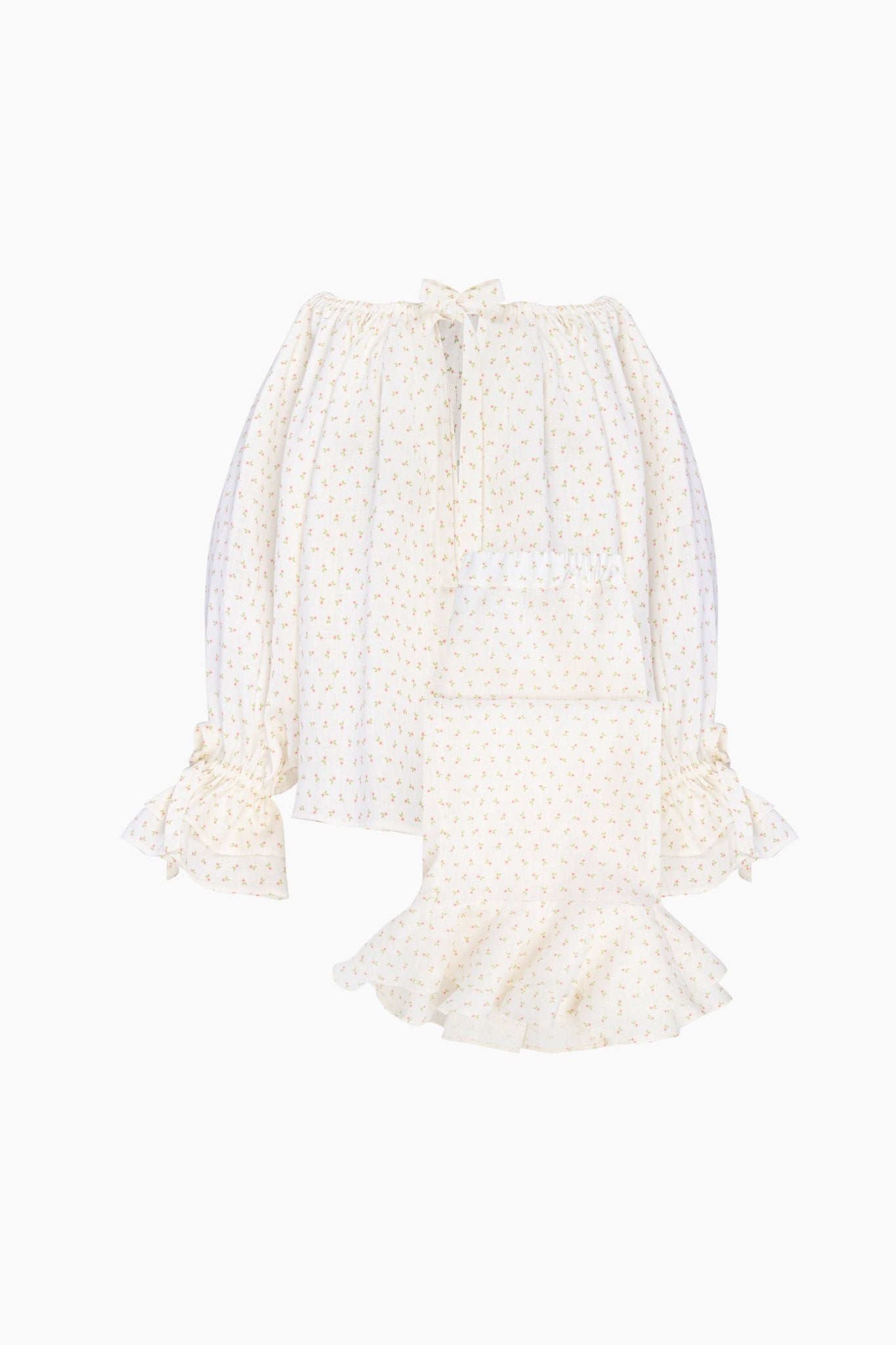 Cha - Cha Linen Lounge Set - ANNIE.G