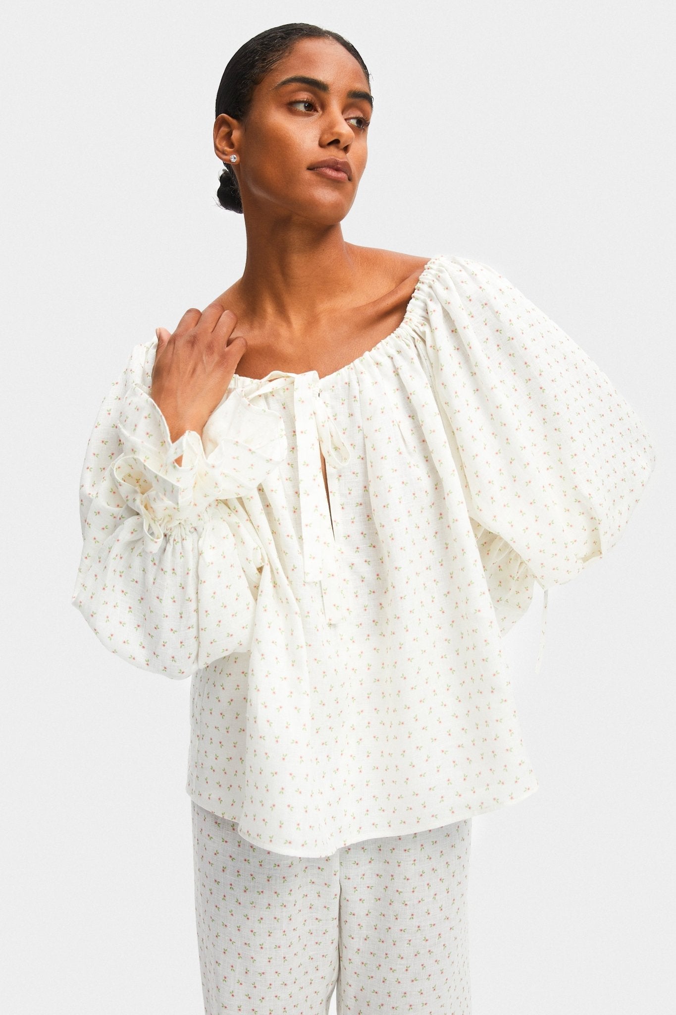 Cha - Cha Linen Lounge Set - ANNIE.G