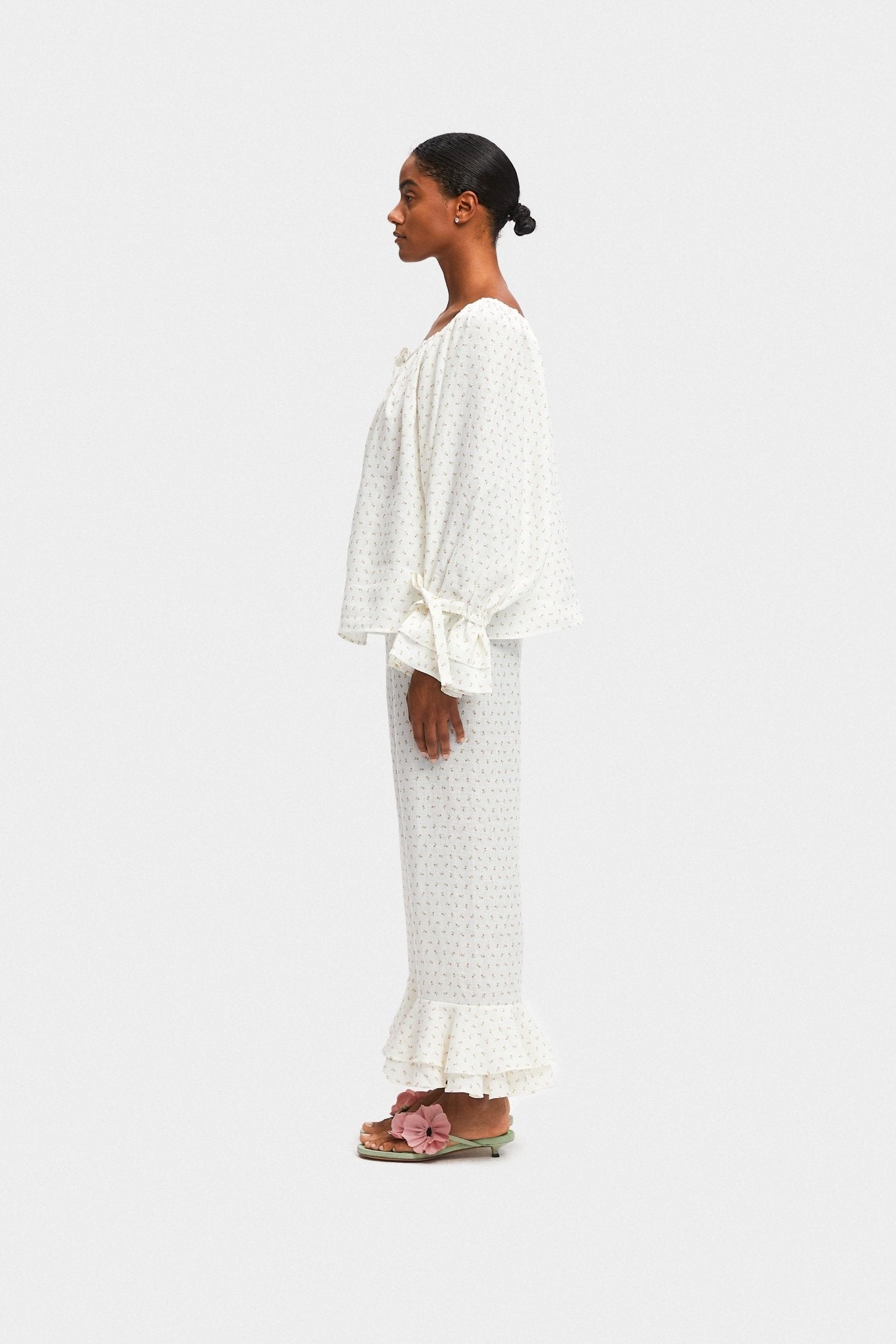 Cha - Cha Linen Lounge Set - ANNIE.G
