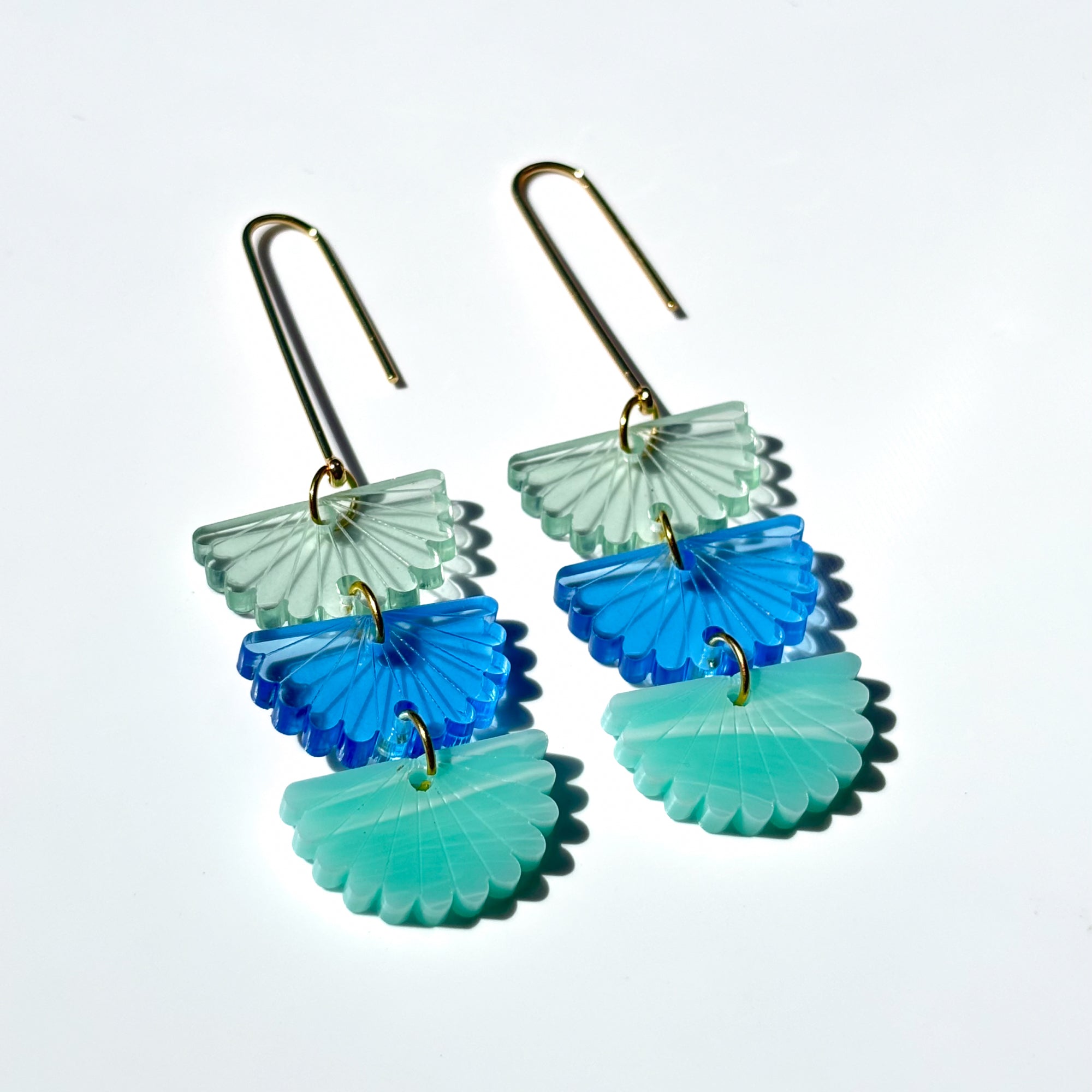 Fantail Trio Earrings - ANNIE.G