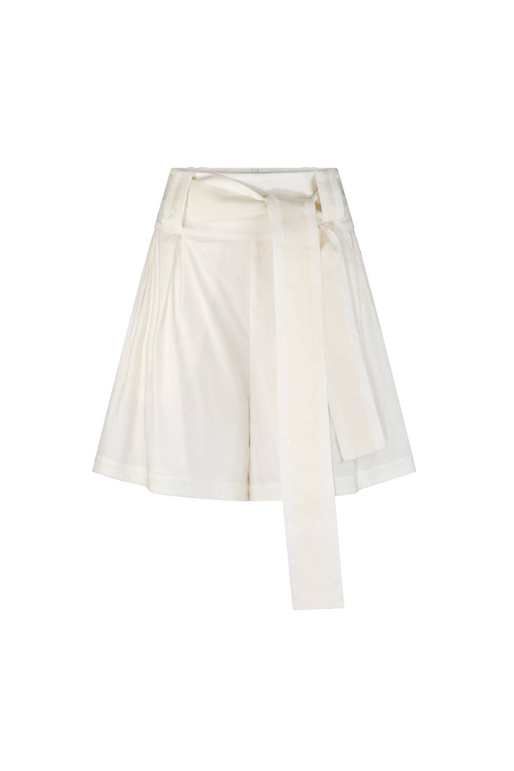 Florence Linen Short in Ivory - ANNIE.G