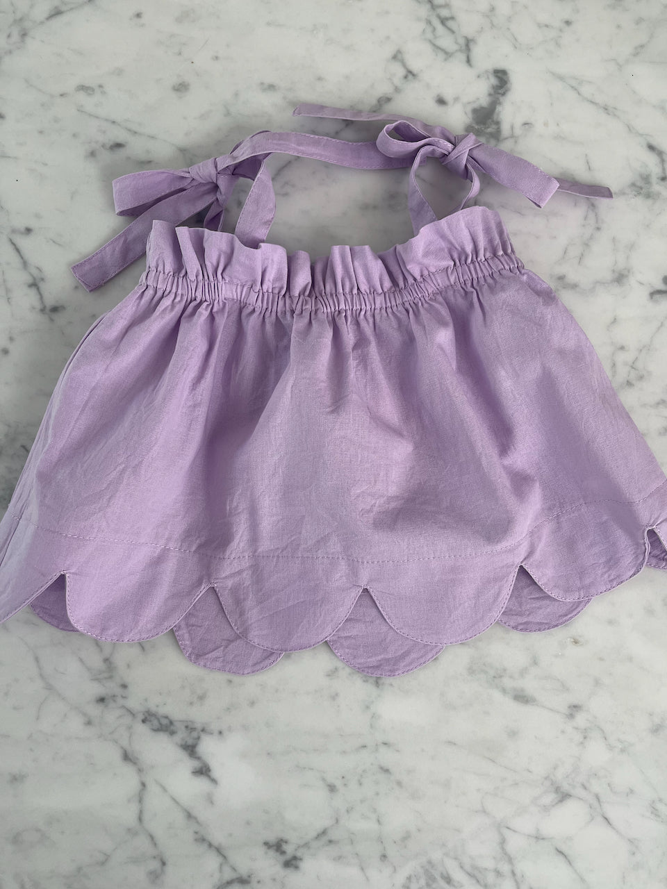 Girls Curved Hem Top and Shorts Set - ANNIE.G