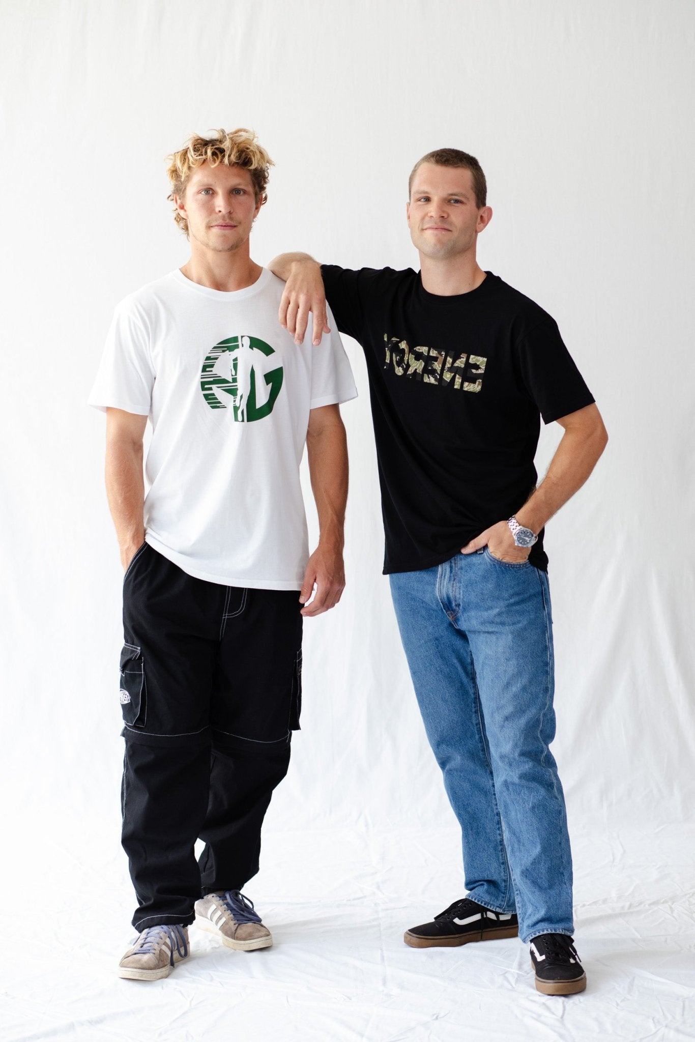 Mens AG Running T-Shirt in White - ANNIE.G