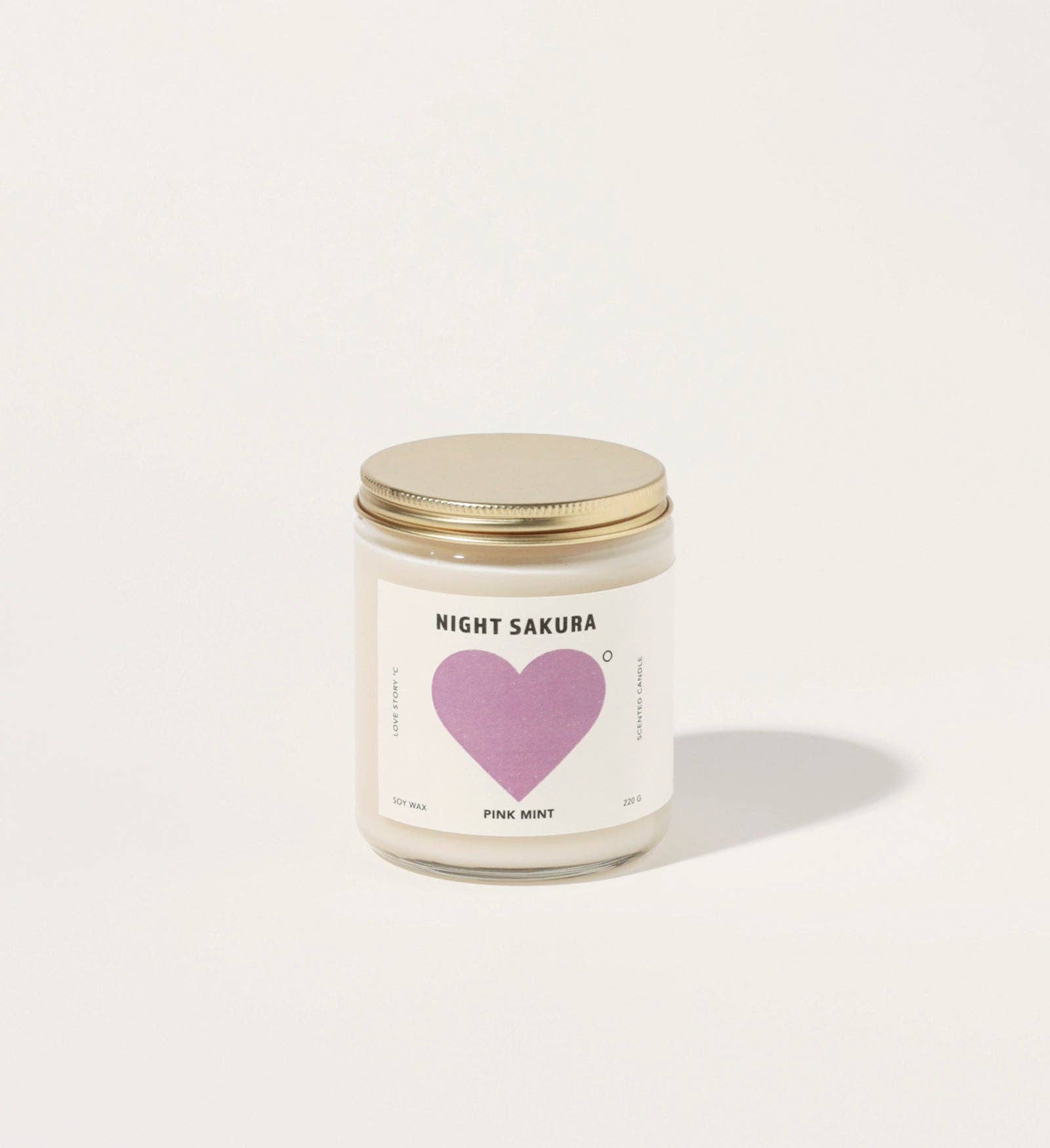 Night Sakura Soy Candle, 250ml - ANNIE.G
