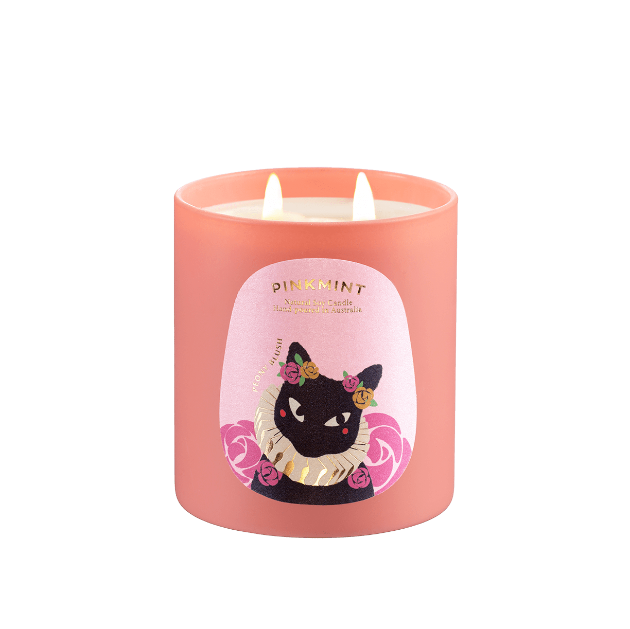 Peony Blush Double Wick Soy Candle, 250ml - ANNIE.G