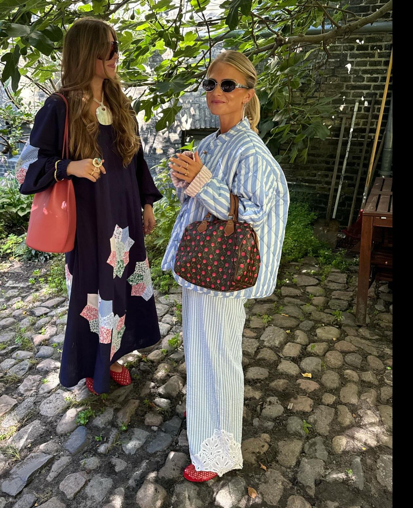 Remi Jacket in Vintage Blue Stripes - ANNIE.G