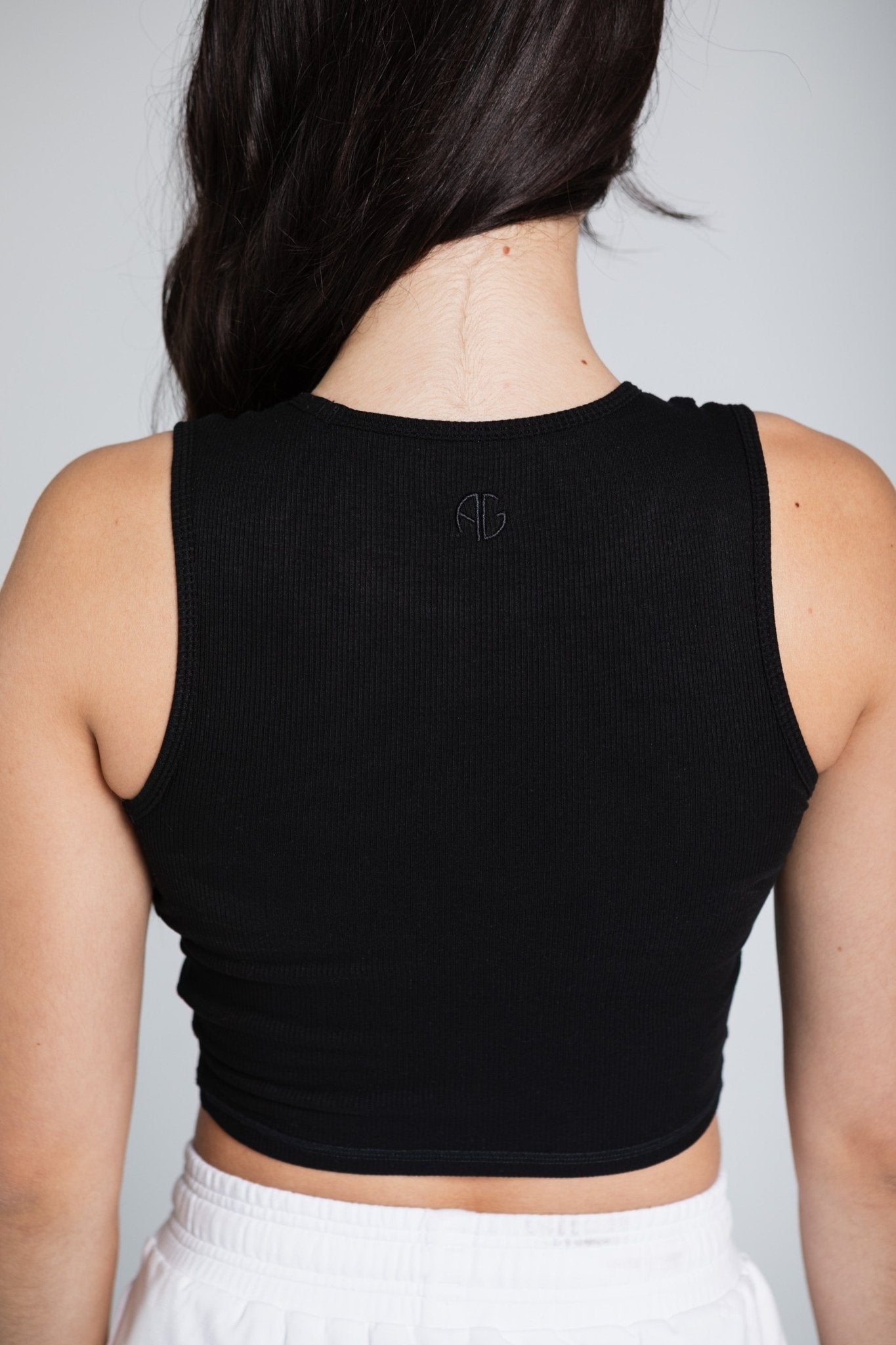 Ribbed Curve Tank - ANNIE.G
