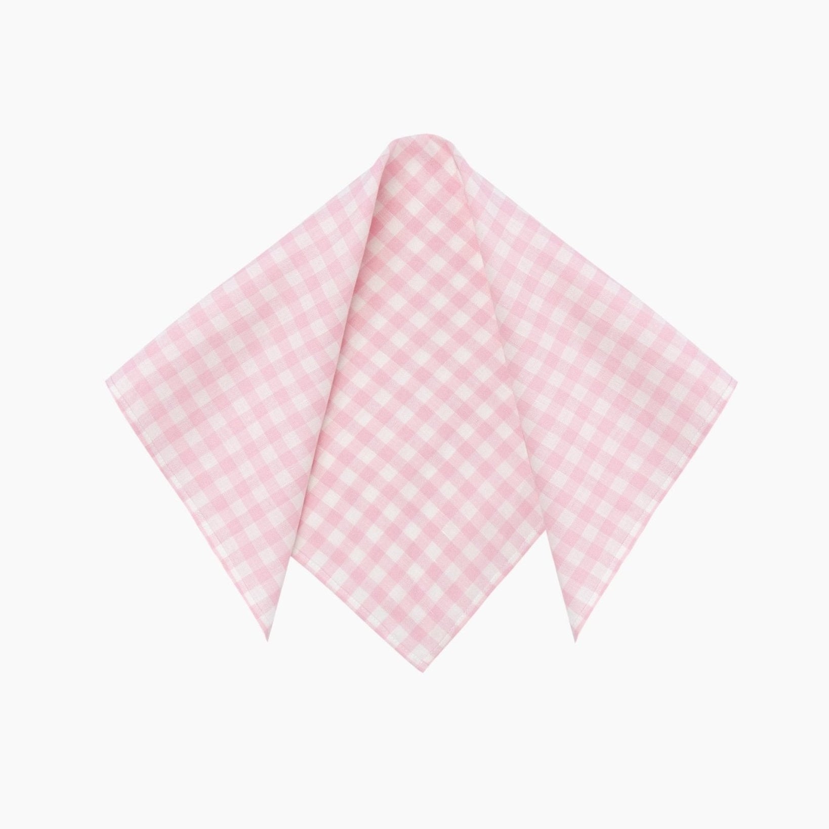 Pink vichy headscarf
