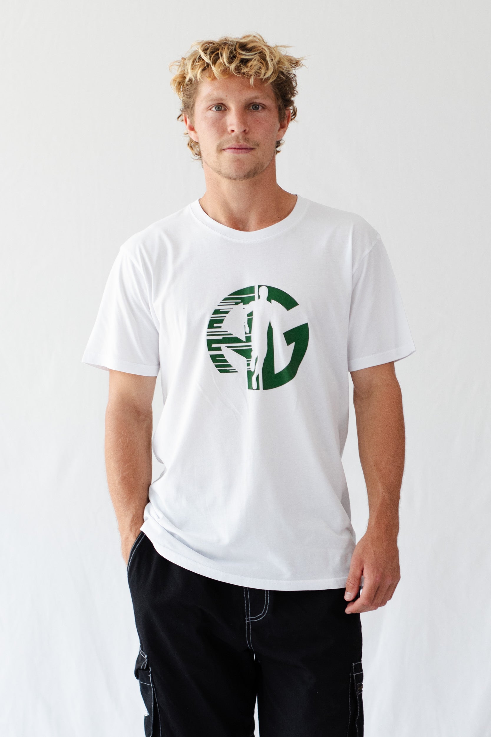 AG Running Man T-Shirt - White