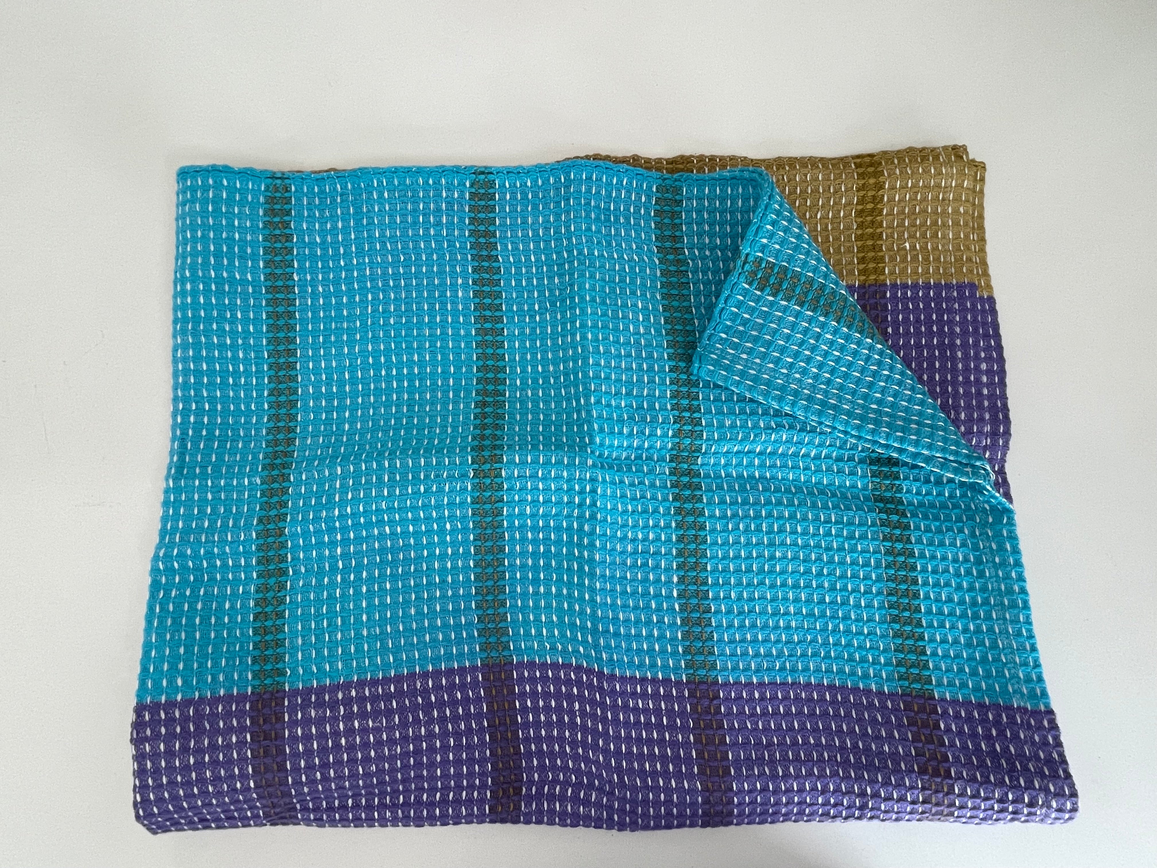 Olive Tea Towel - Waffle Weave