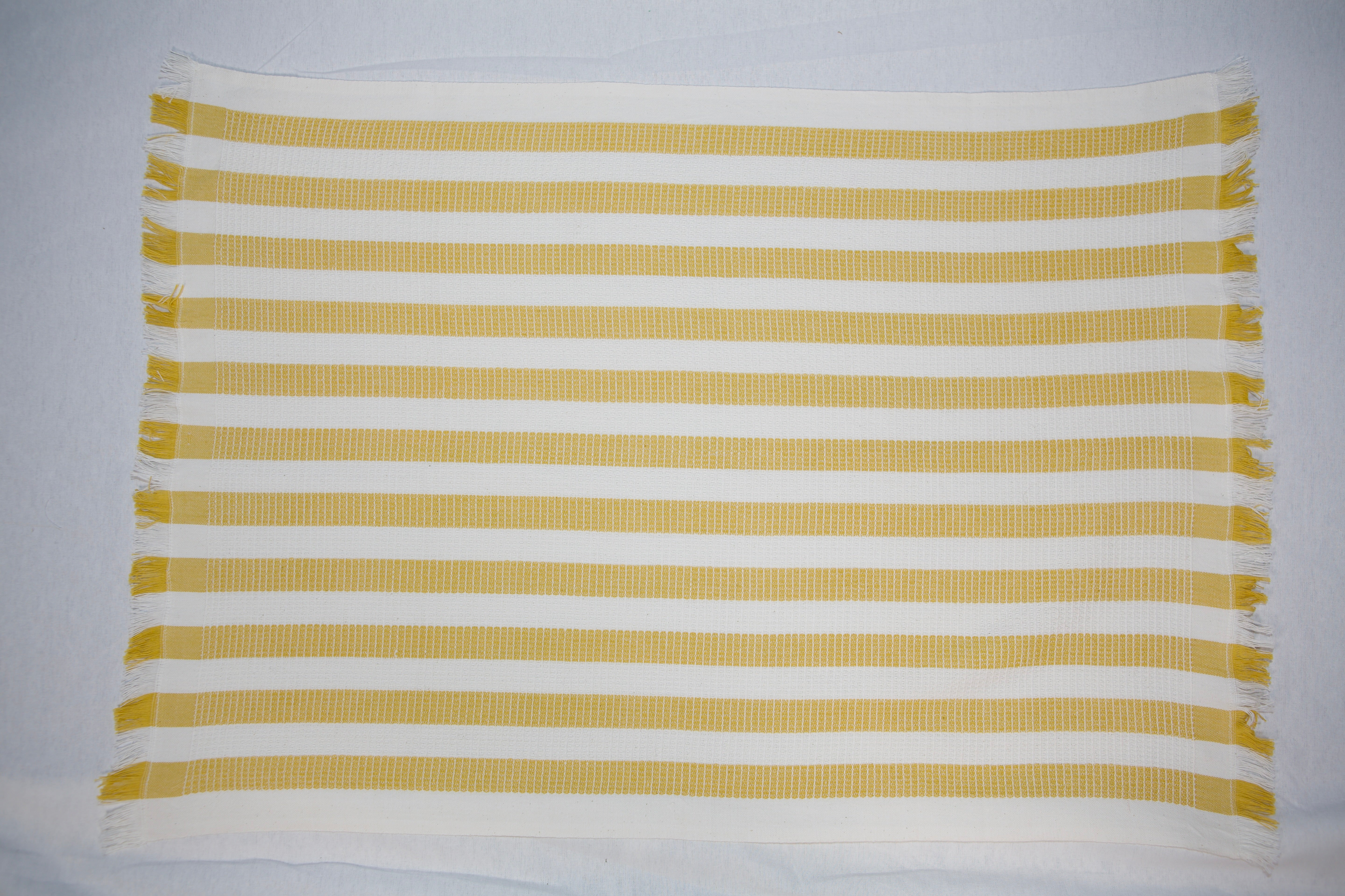 yellow-and-white-stripe-small-towel