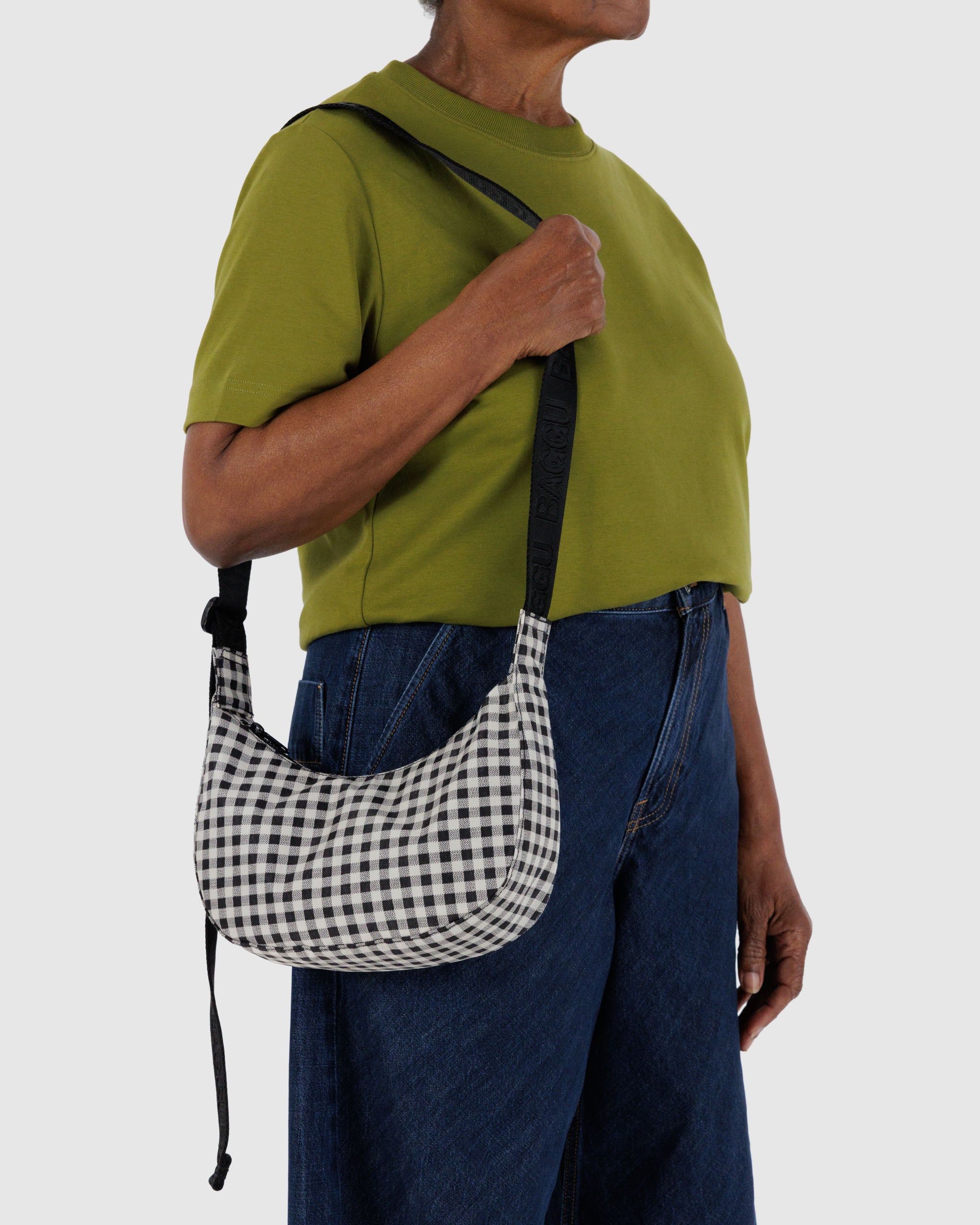 Baggu Small Nylon Crescent Bag