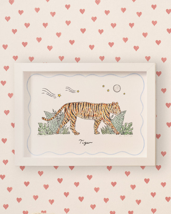 Tiger Print 40 x 60 cm