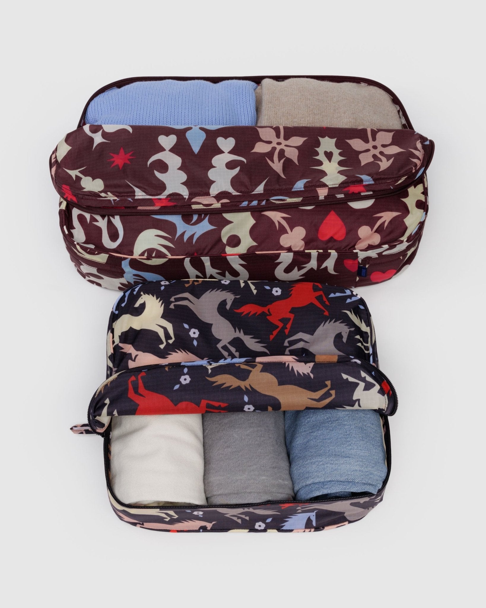 Baggu Large Packing Cube SetWestern Cut - outs2