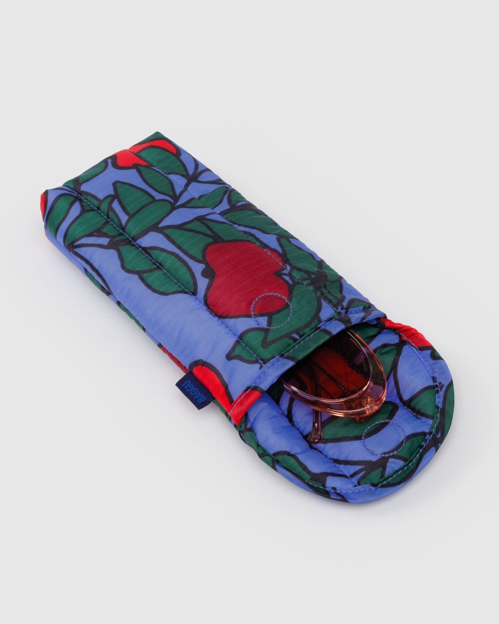 Baggu Puffy Glasses SleeveApple Tree2
