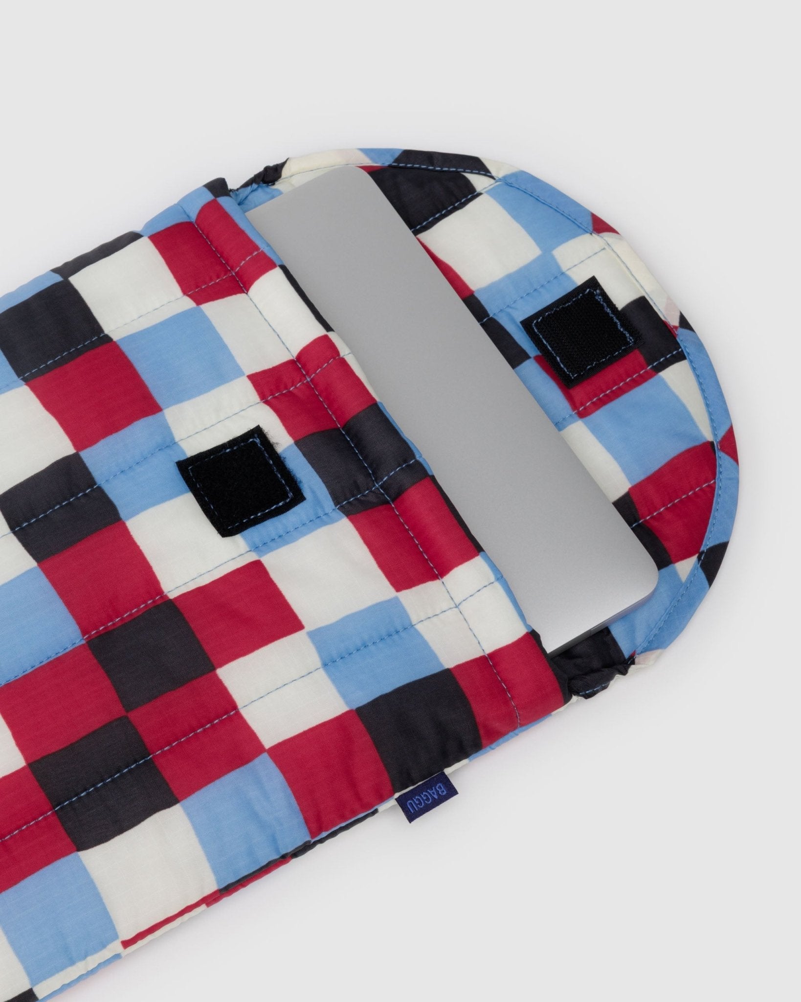 Baggu Puffy Laptop Sleeve 13"/14"Painted Check7