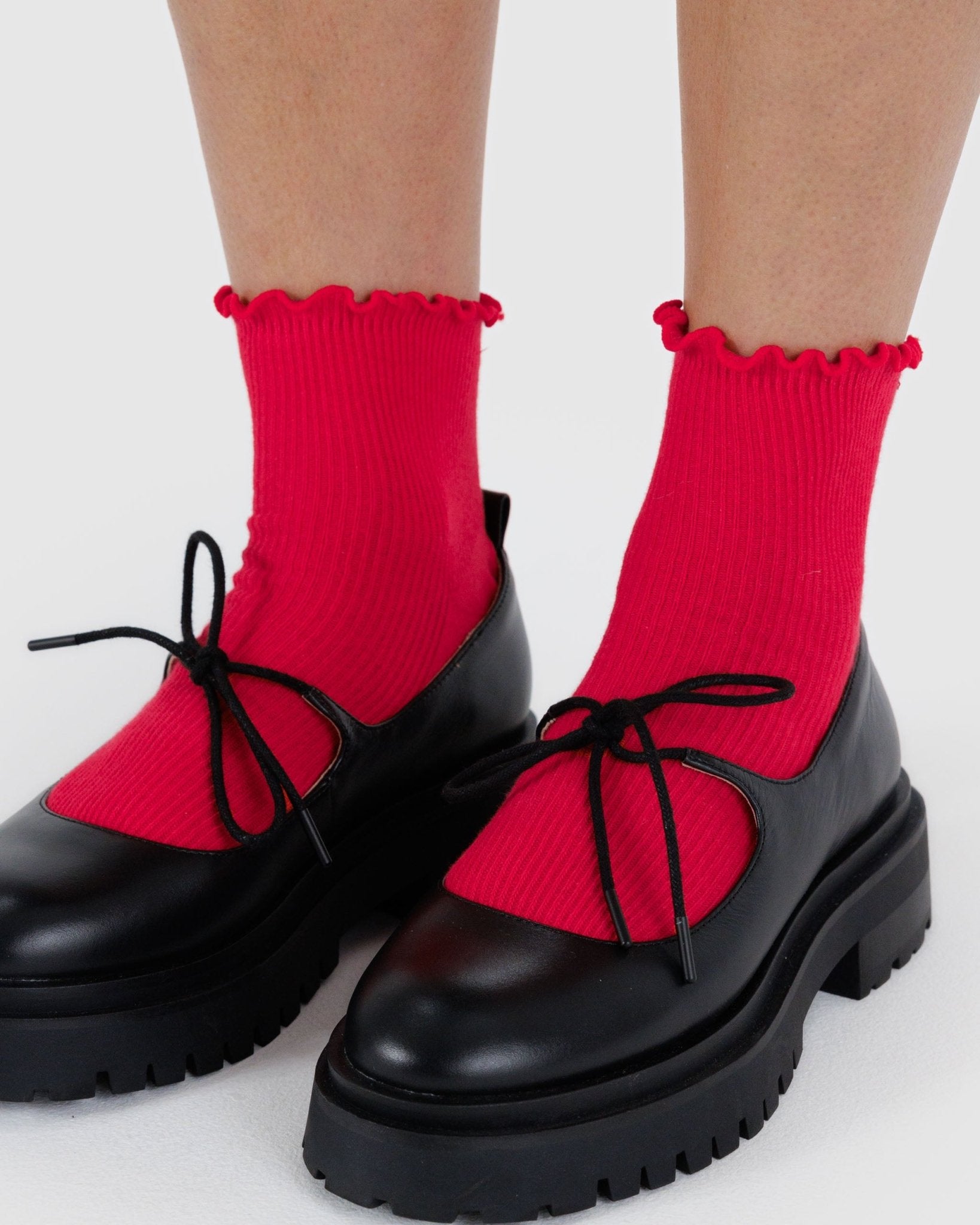 Baggu Lettuce Edge Sock Set of 2 - ANNIE.G