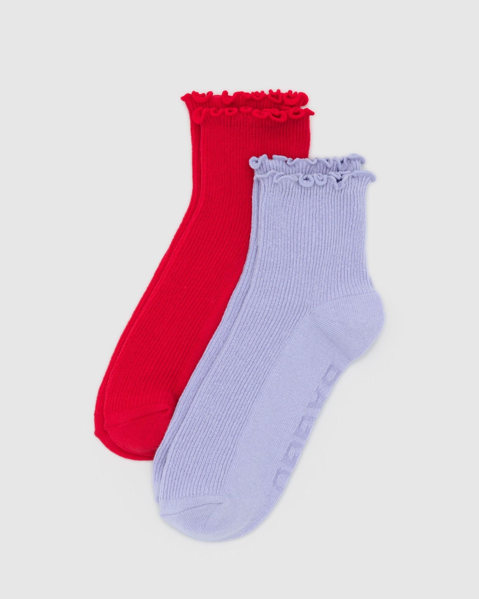 Baggu Lettuce Edge Sock Set of 2 - ANNIE.G