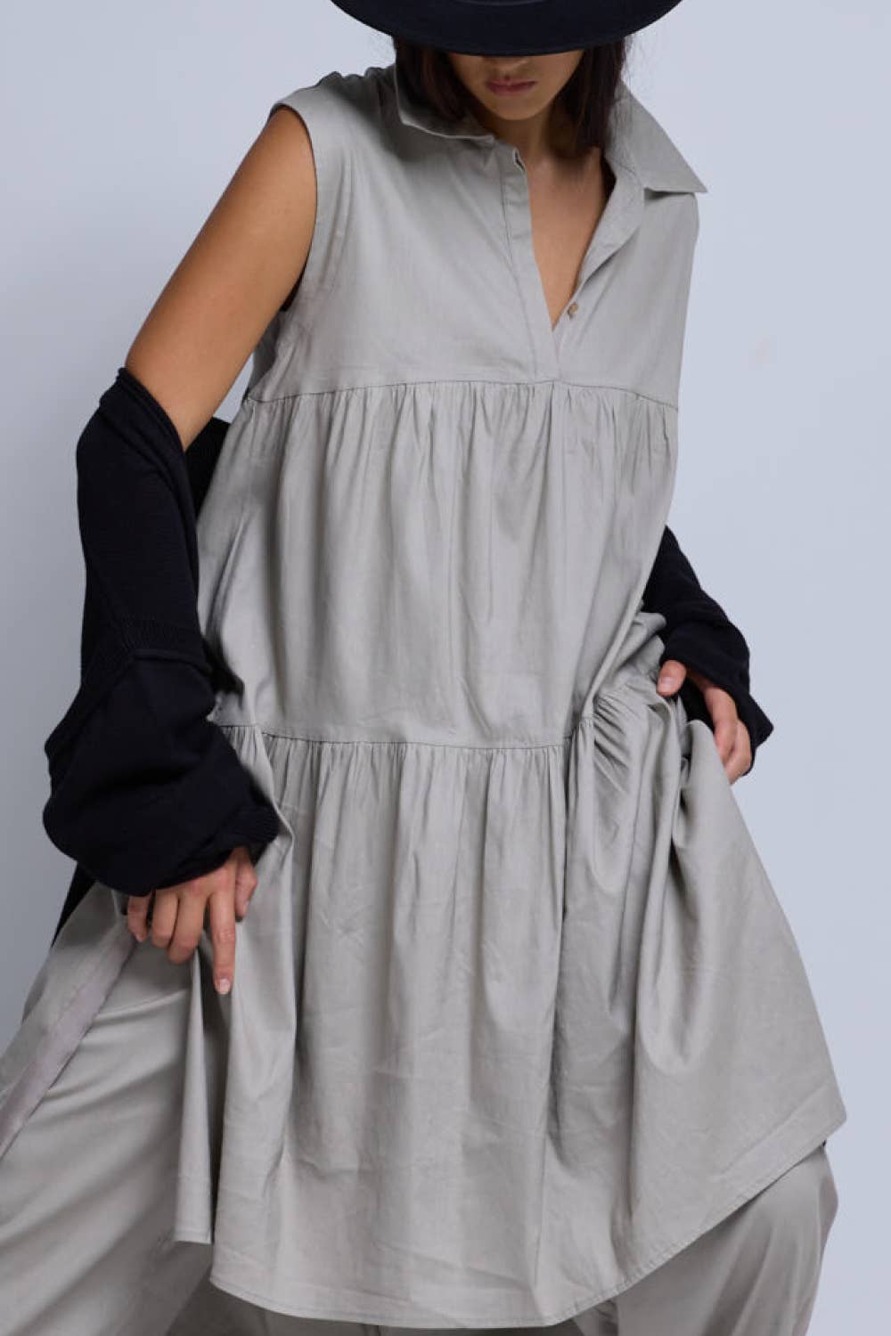 Campari Dress in Ivory - ANNIE.G