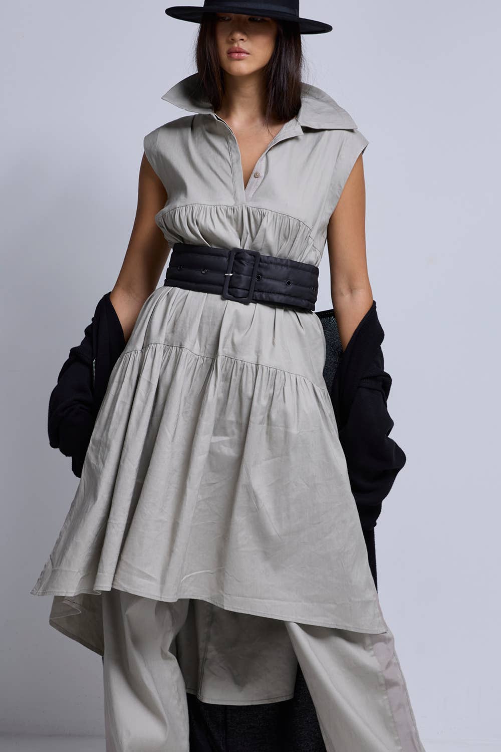 Campari Dress in Ivory - ANNIE.G