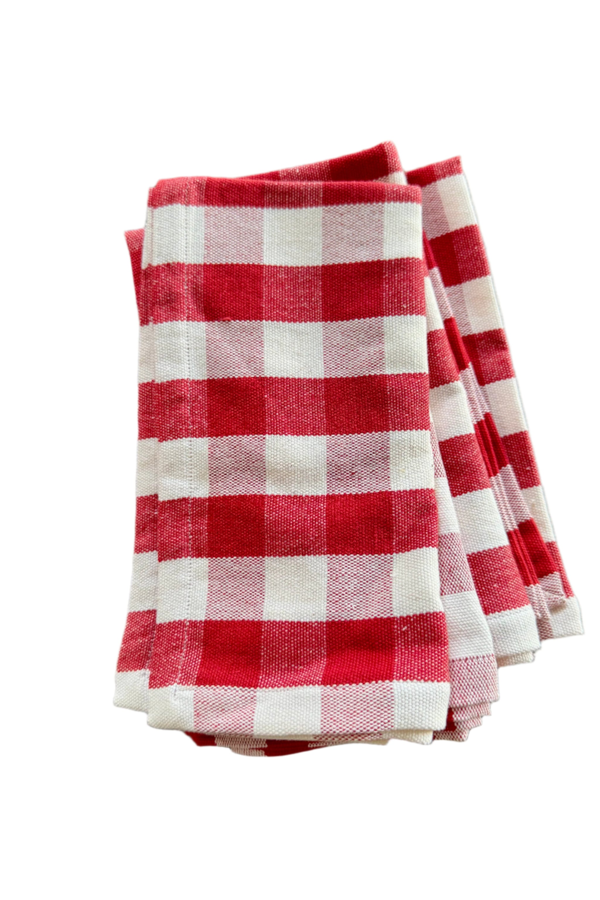 red-gingham-pattern-coastline-check-napkins-set-of-4-hemmed-edge