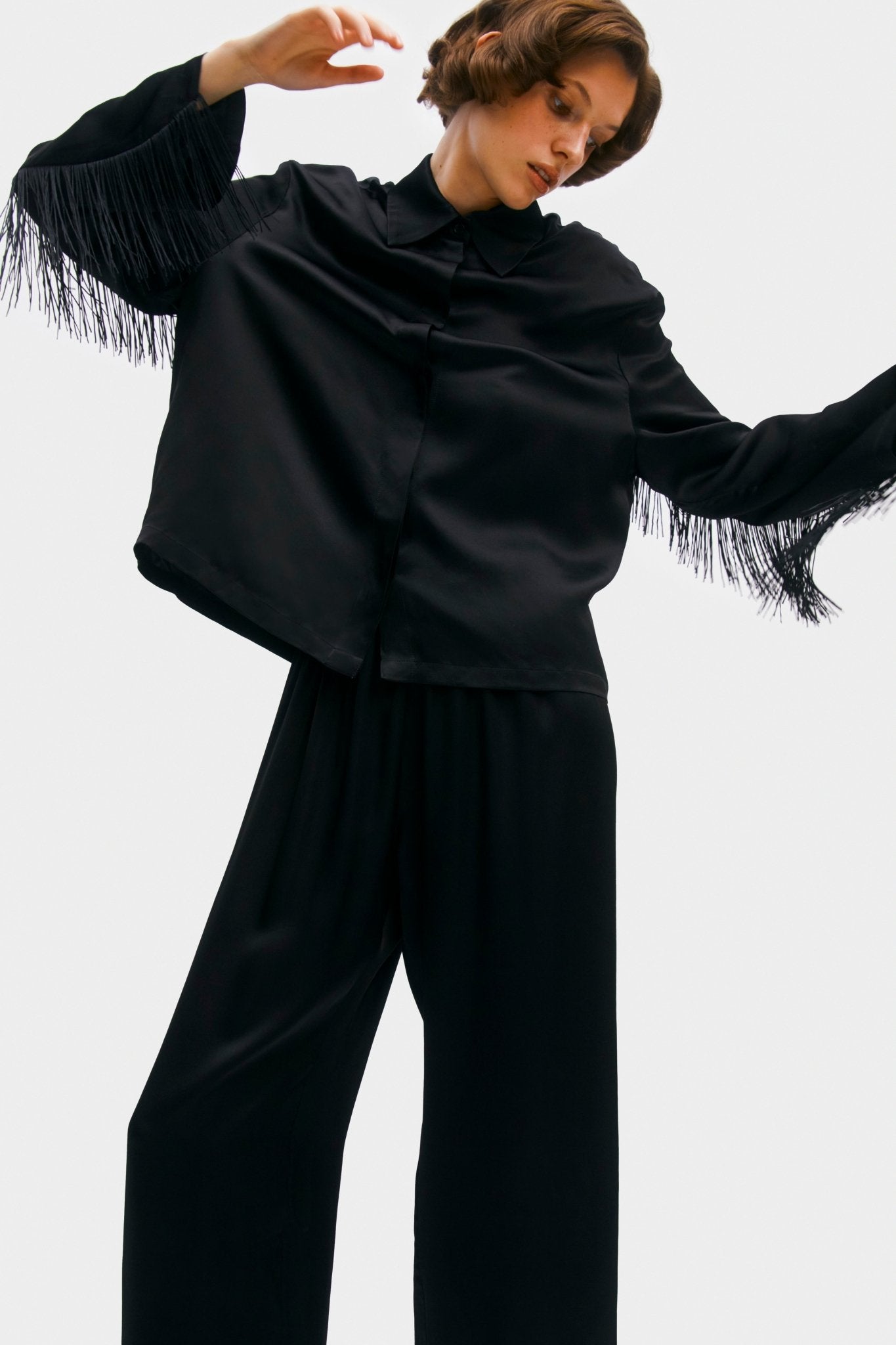 Cosmic Cowboy Fringed Pyjama Set - ANNIE.G