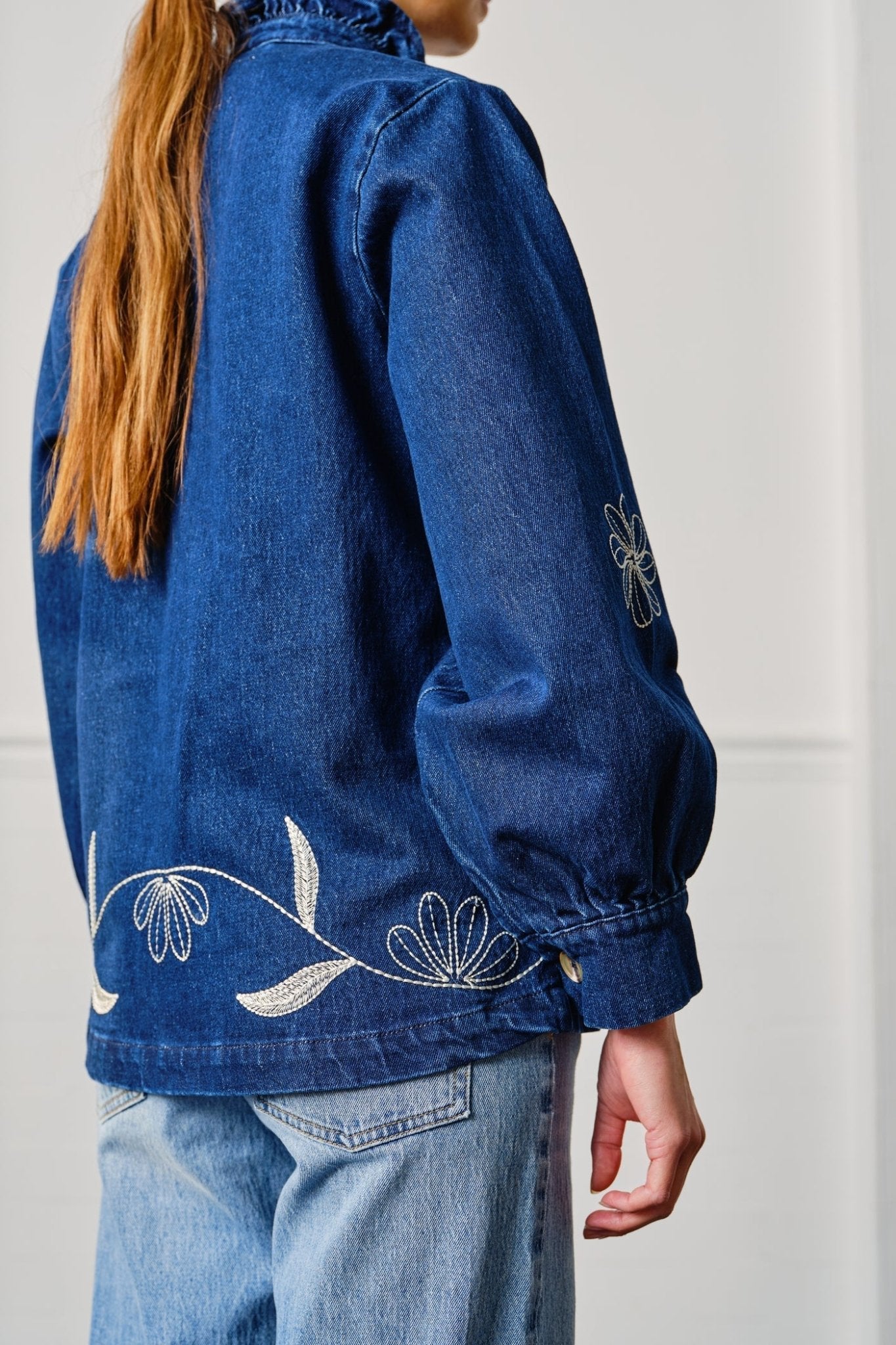 Flor Pablo Jacket in Americana - ANNIE.G