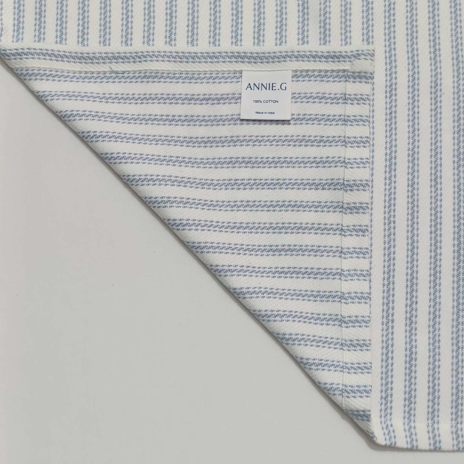 Napkins Cotton Ticking Set of 4 - ANNIE.G