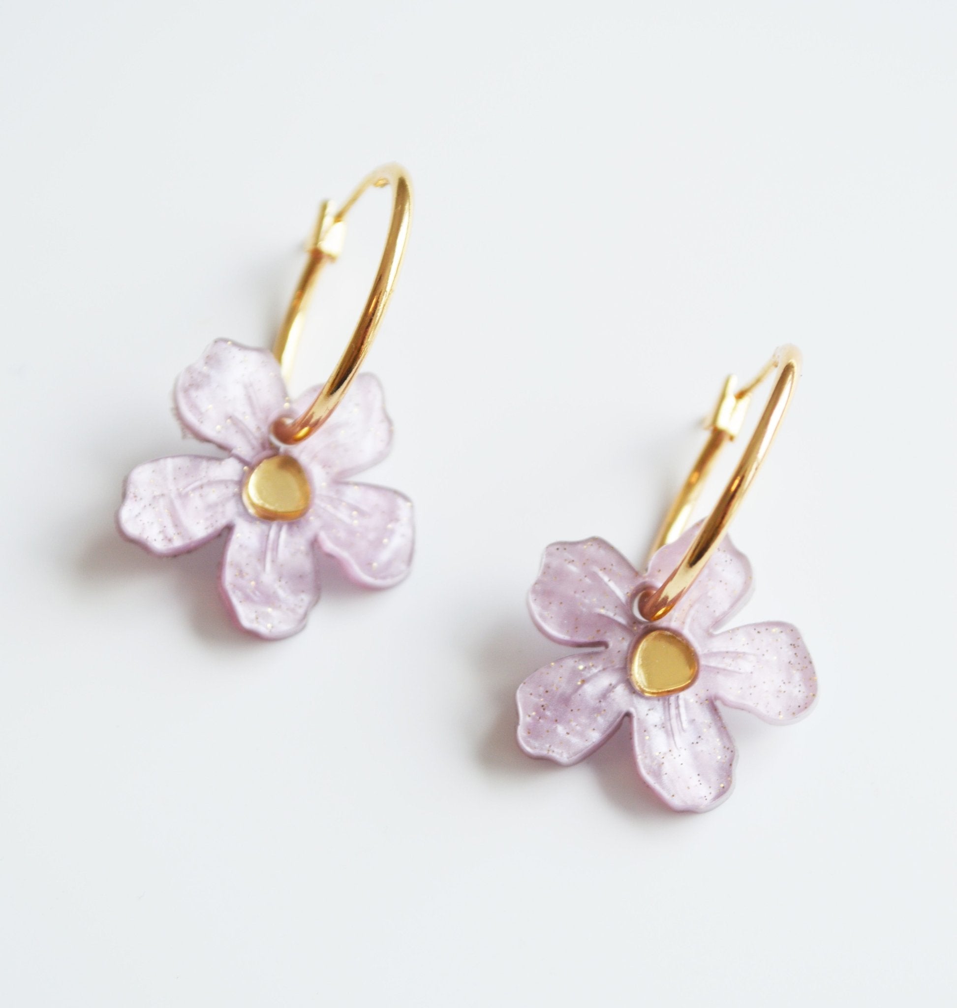 blush Wildflower Earrings - ANNIE.G
