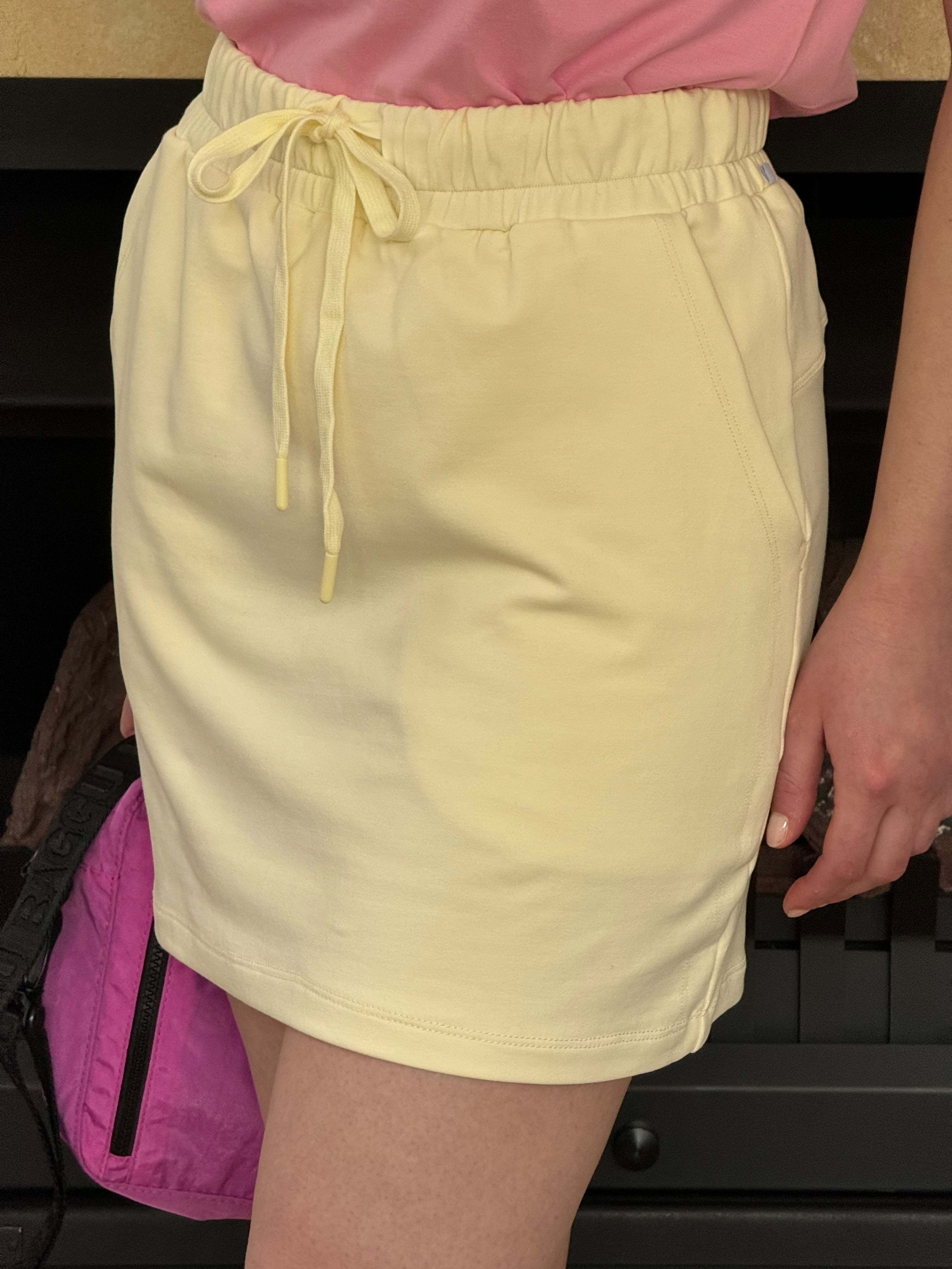 French Terry Miniskirt 40cm